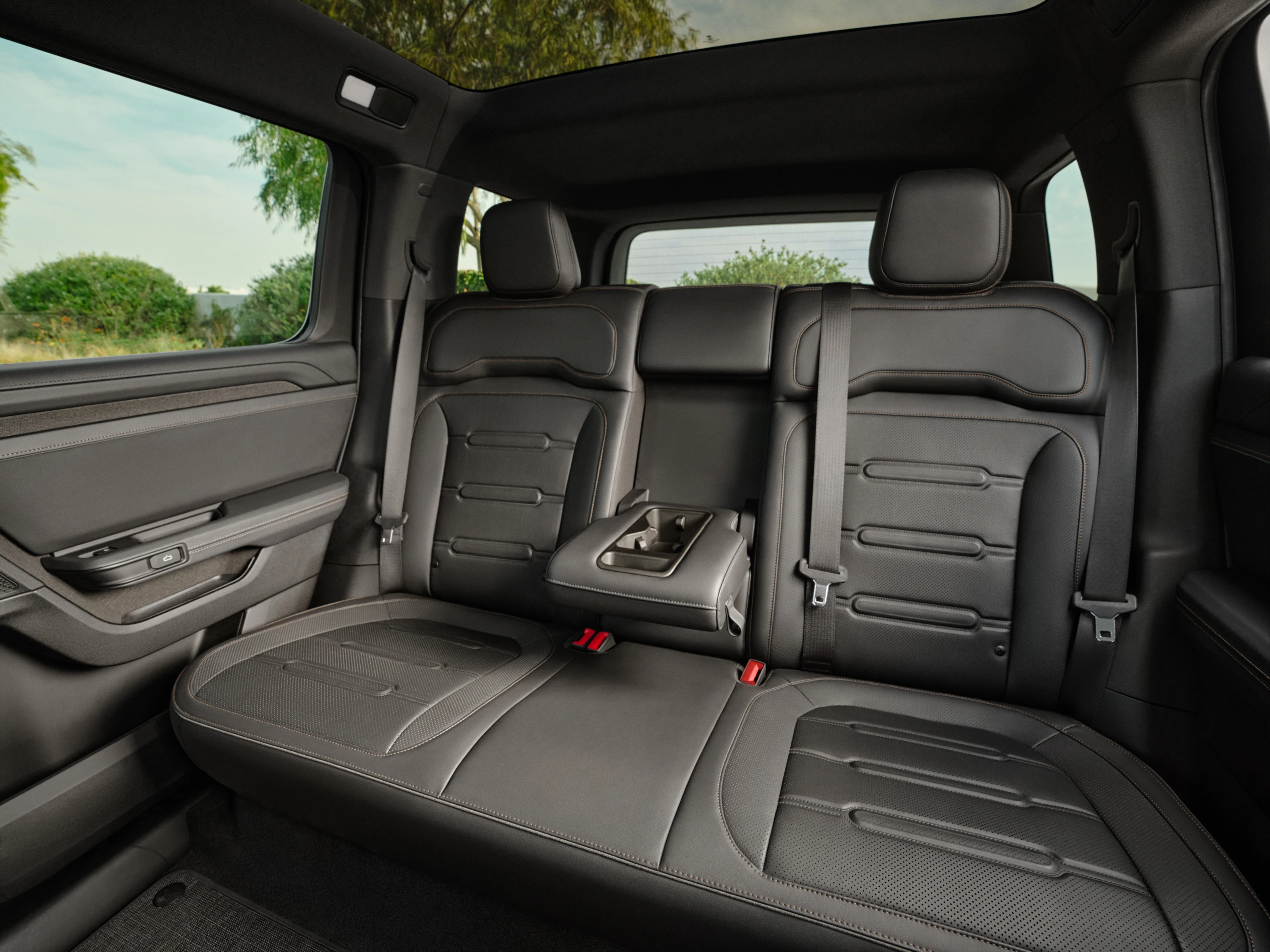 Rivian R2 Dual-Motor AWD secondrowseats view