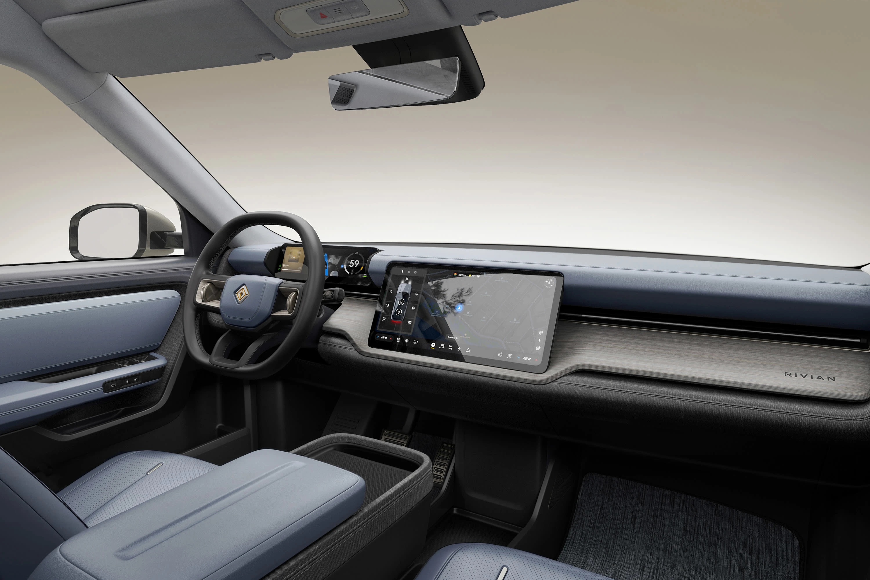 Rivian R2 Dual-Motor AWD Performance interior view