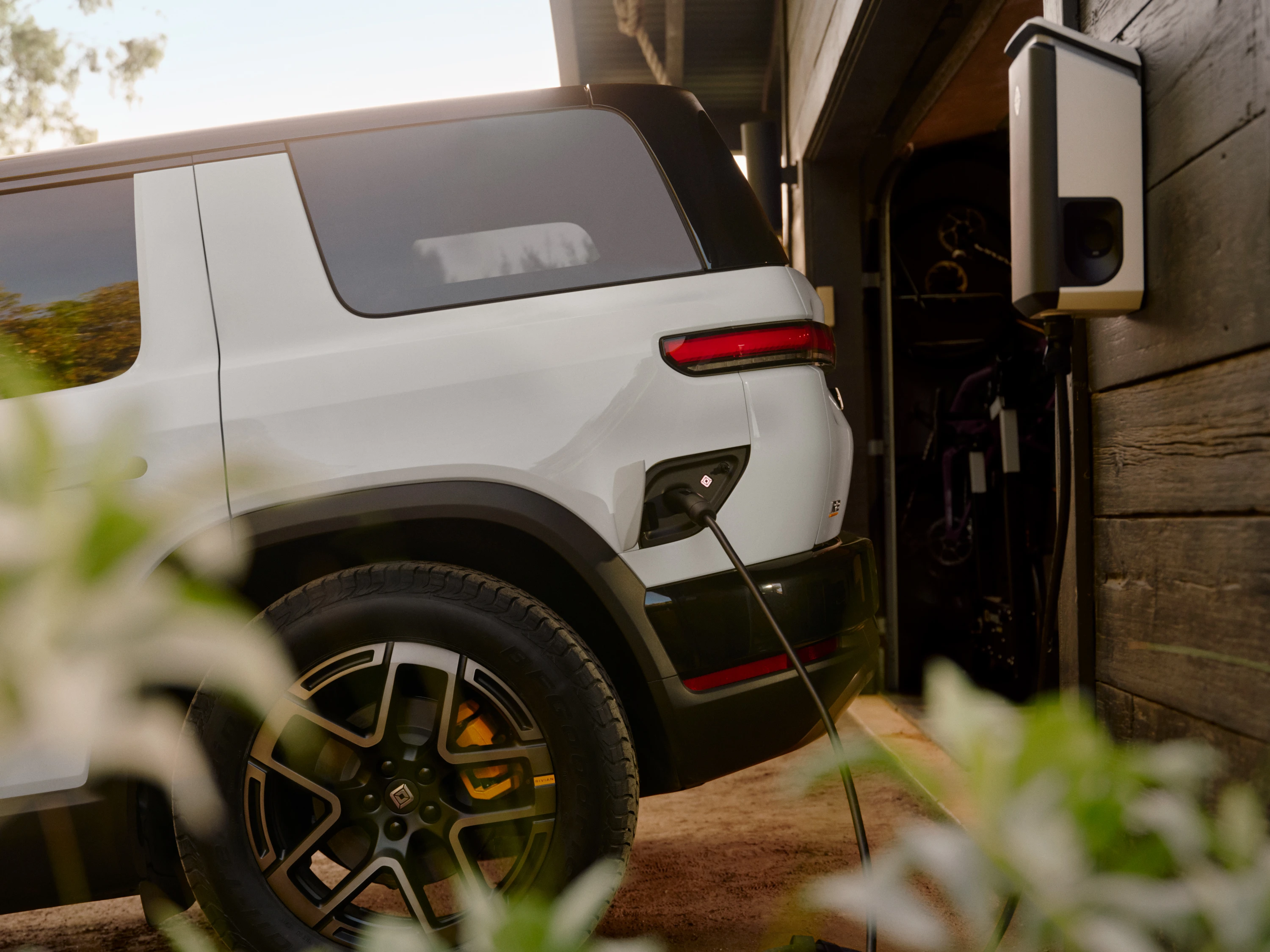 Rivian R2 Dual-Motor AWD Performance charging view