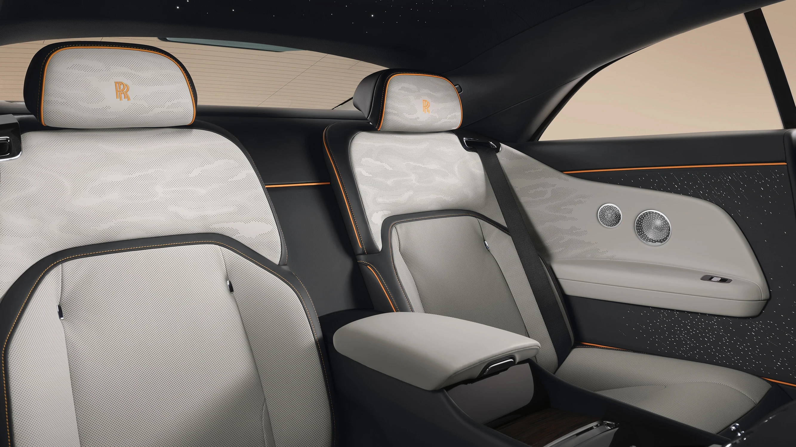 Rolls-Royce Spectre Series II secondrowseats view