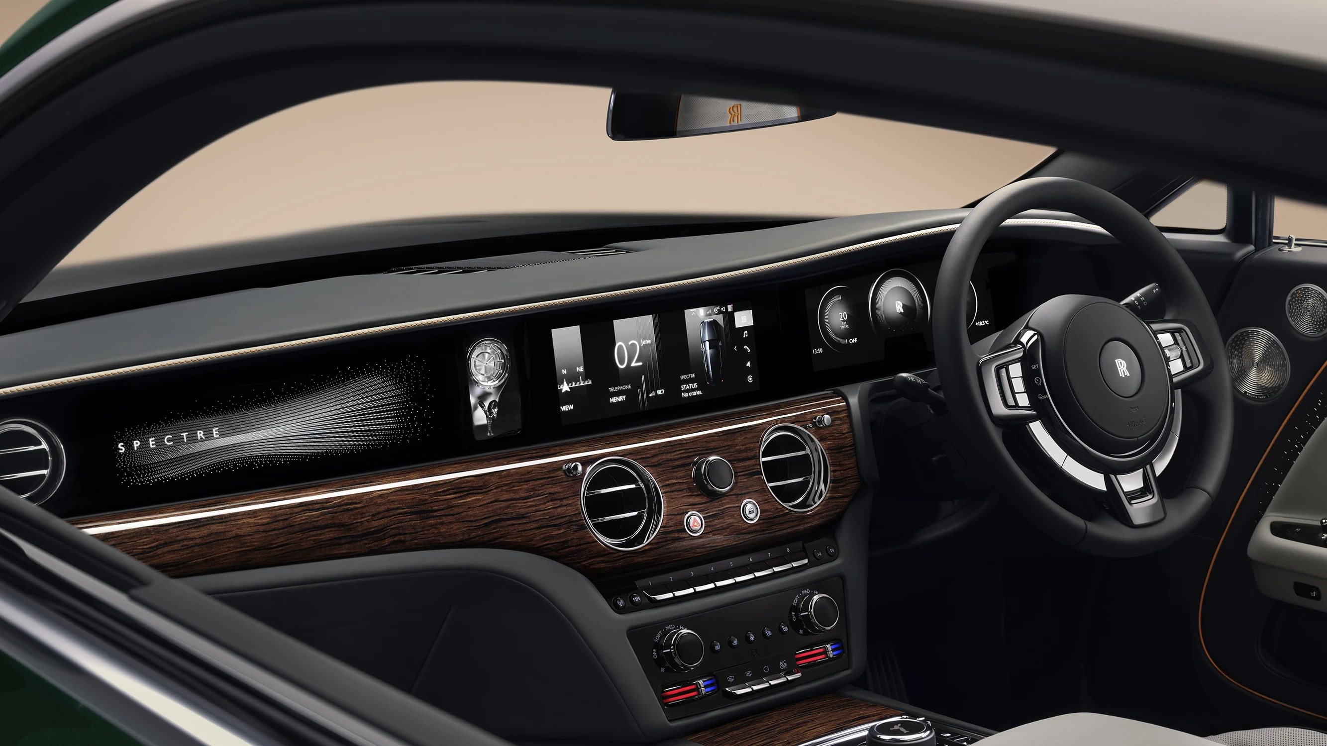 Rolls-Royce Spectre Series II interior view