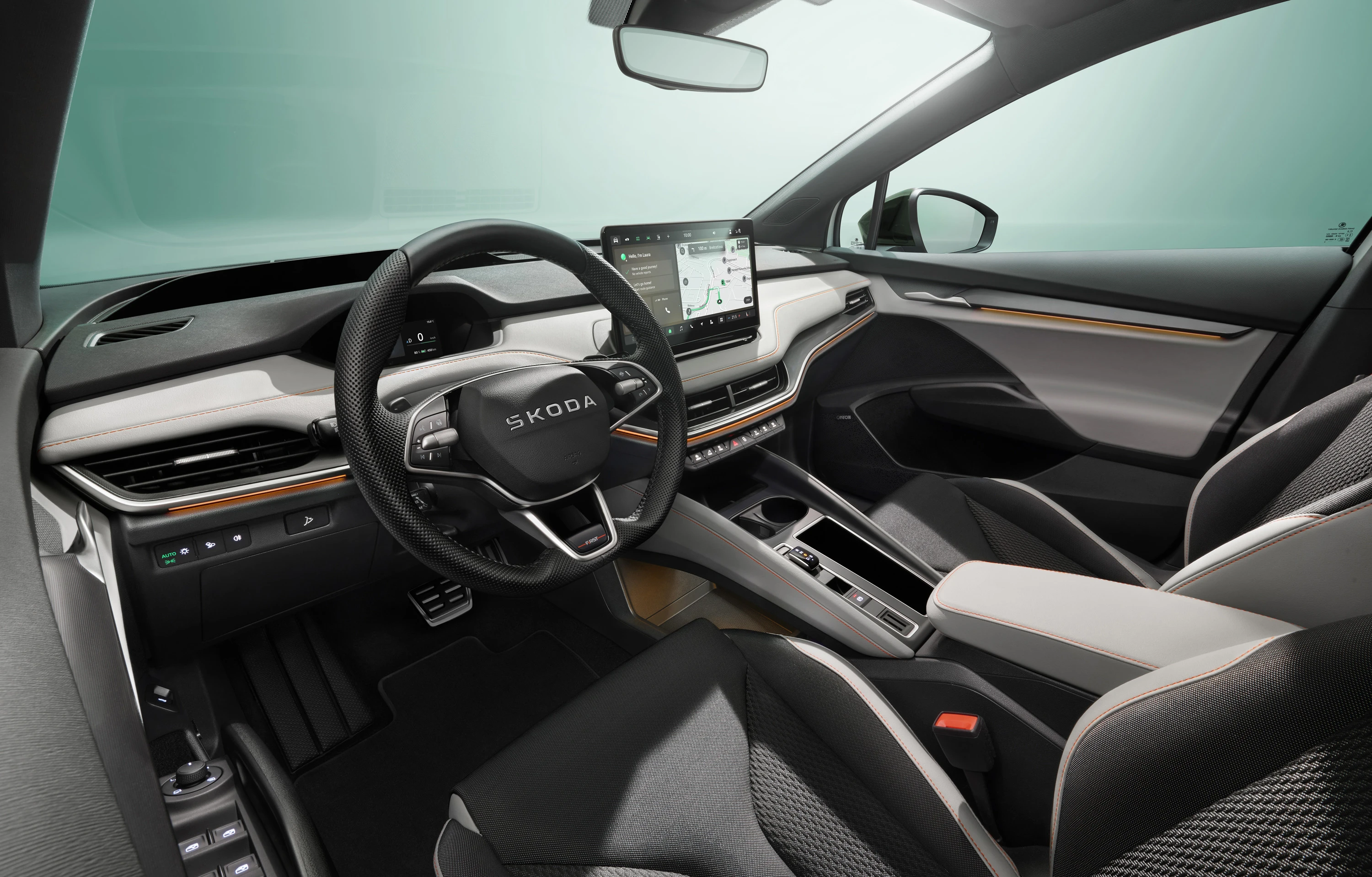 SKODA Elroq 60 interior view