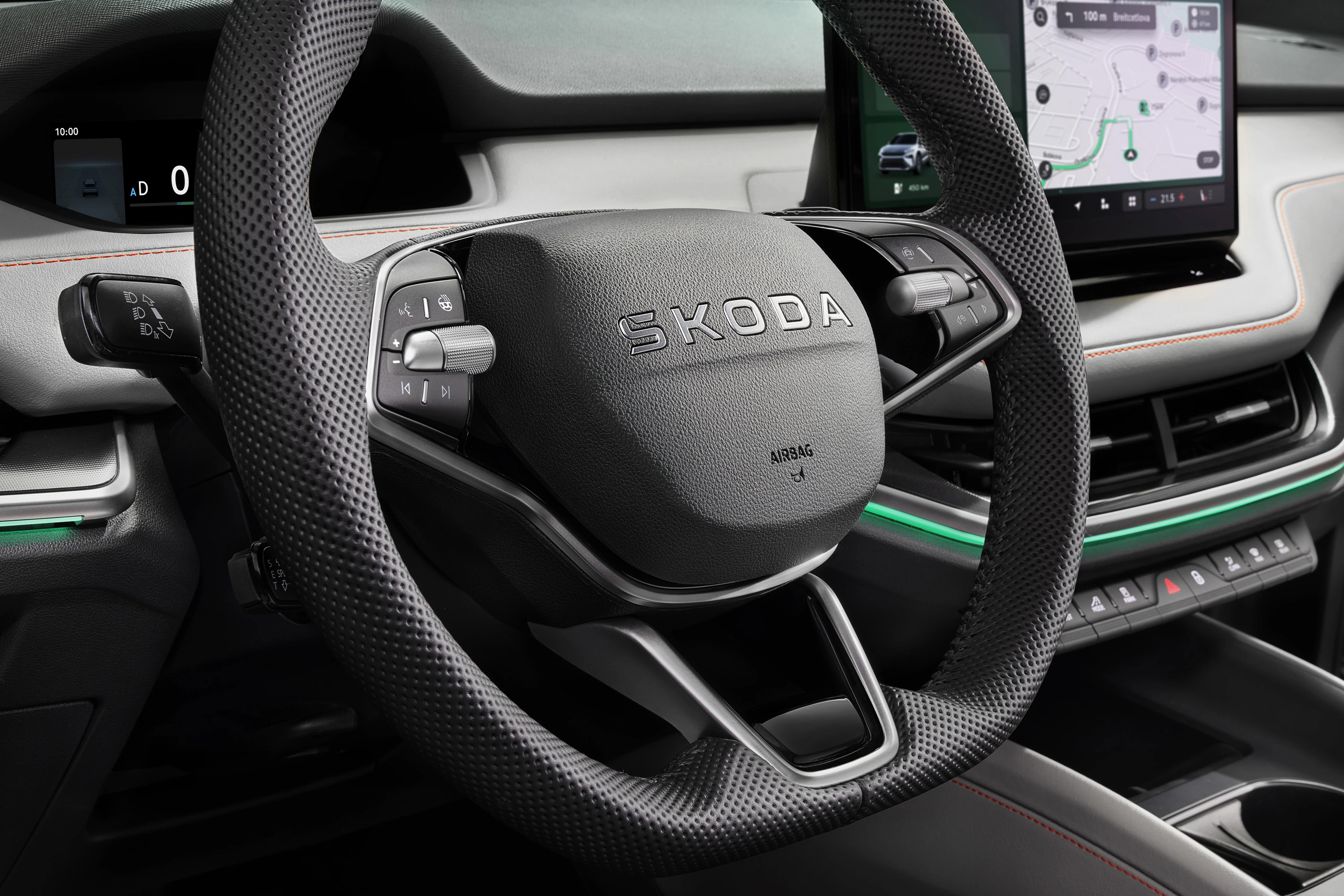 SKODA Elroq 60 steeringwheel view