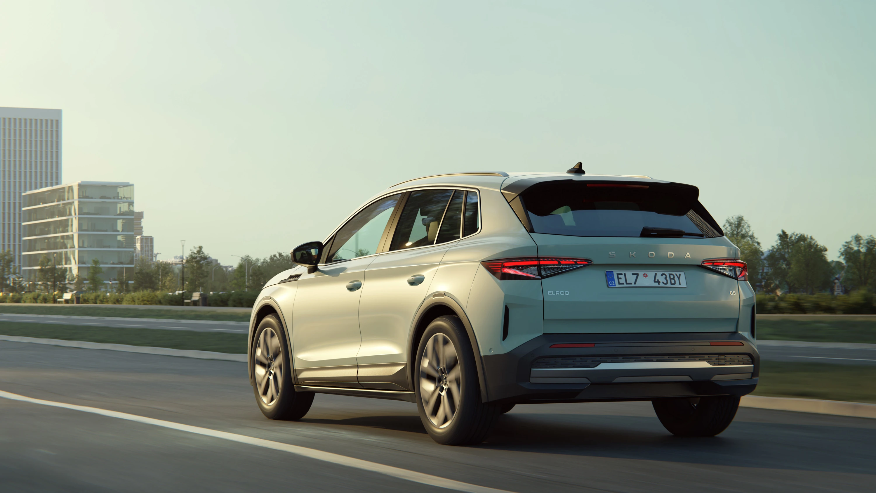SKODA Elroq 60 exterior view