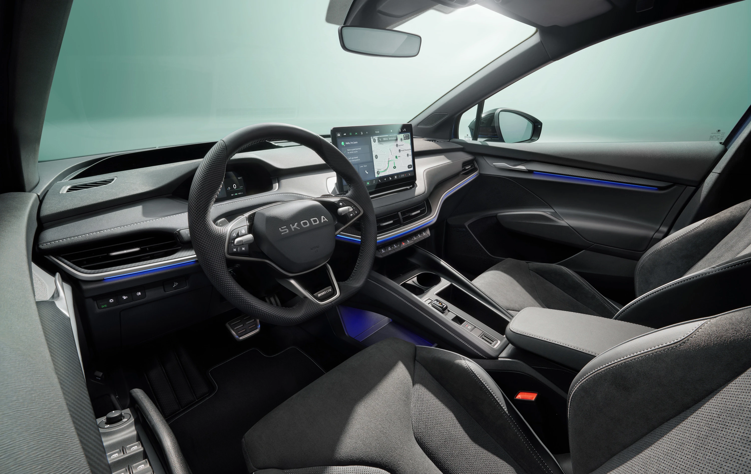 SKODA Elroq 60 interior view