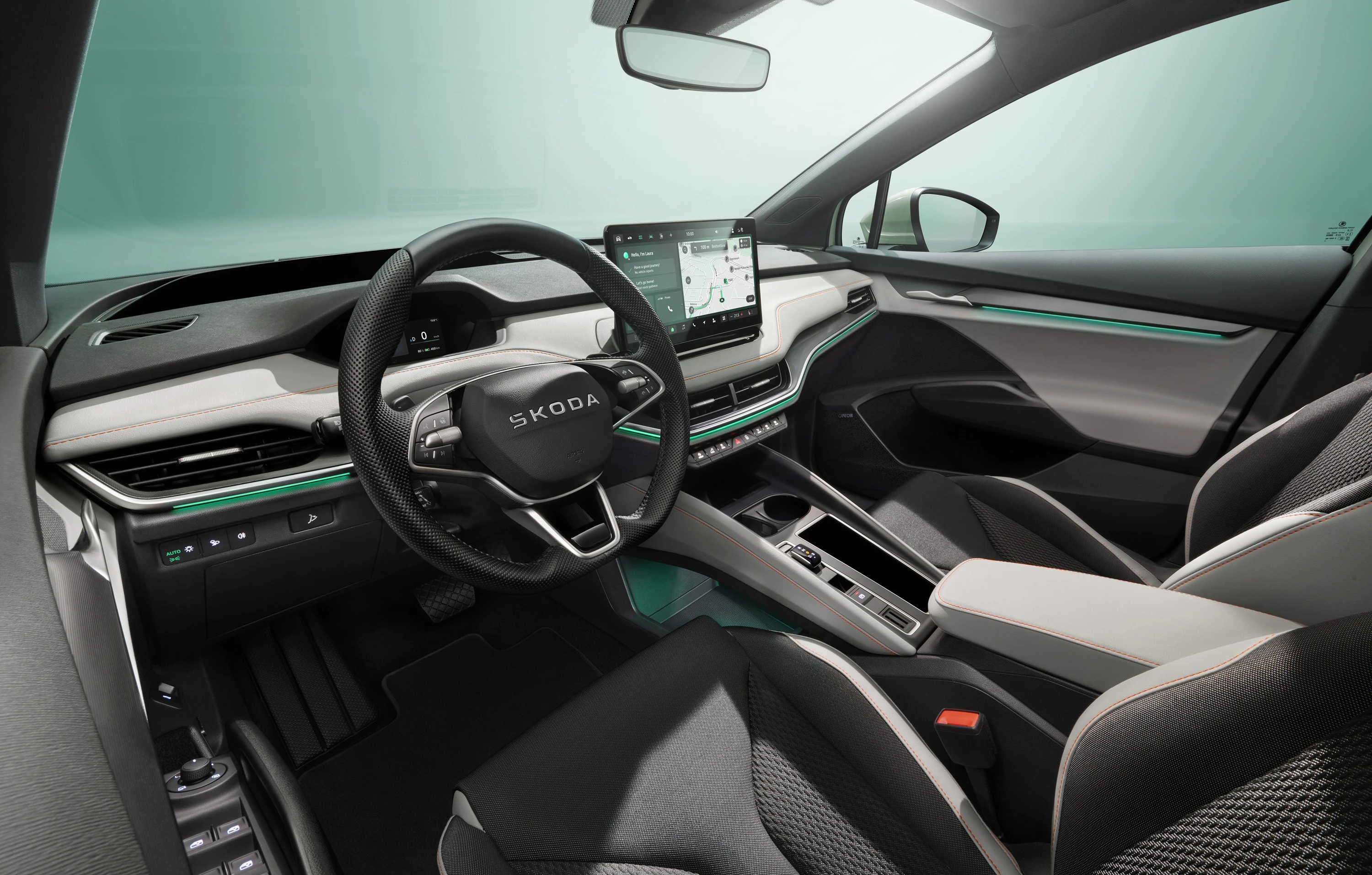 SKODA Elroq 60 interior view