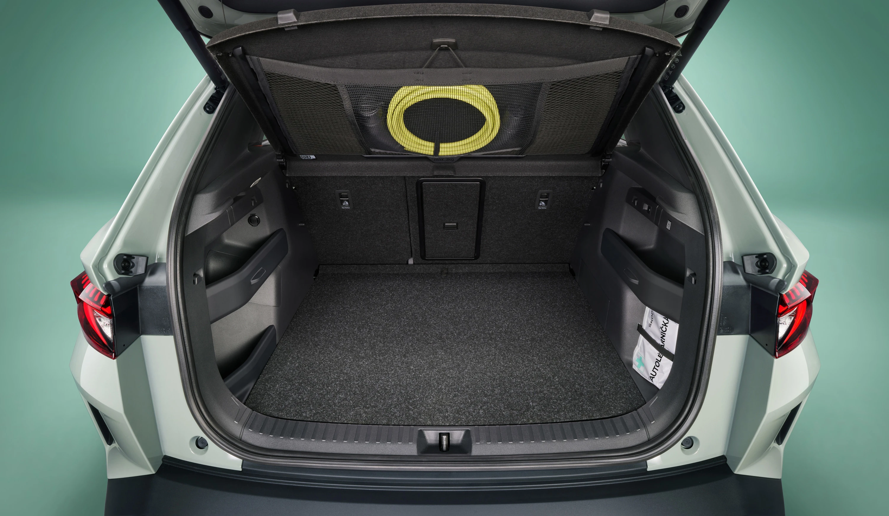 SKODA Elroq 60 trunk view