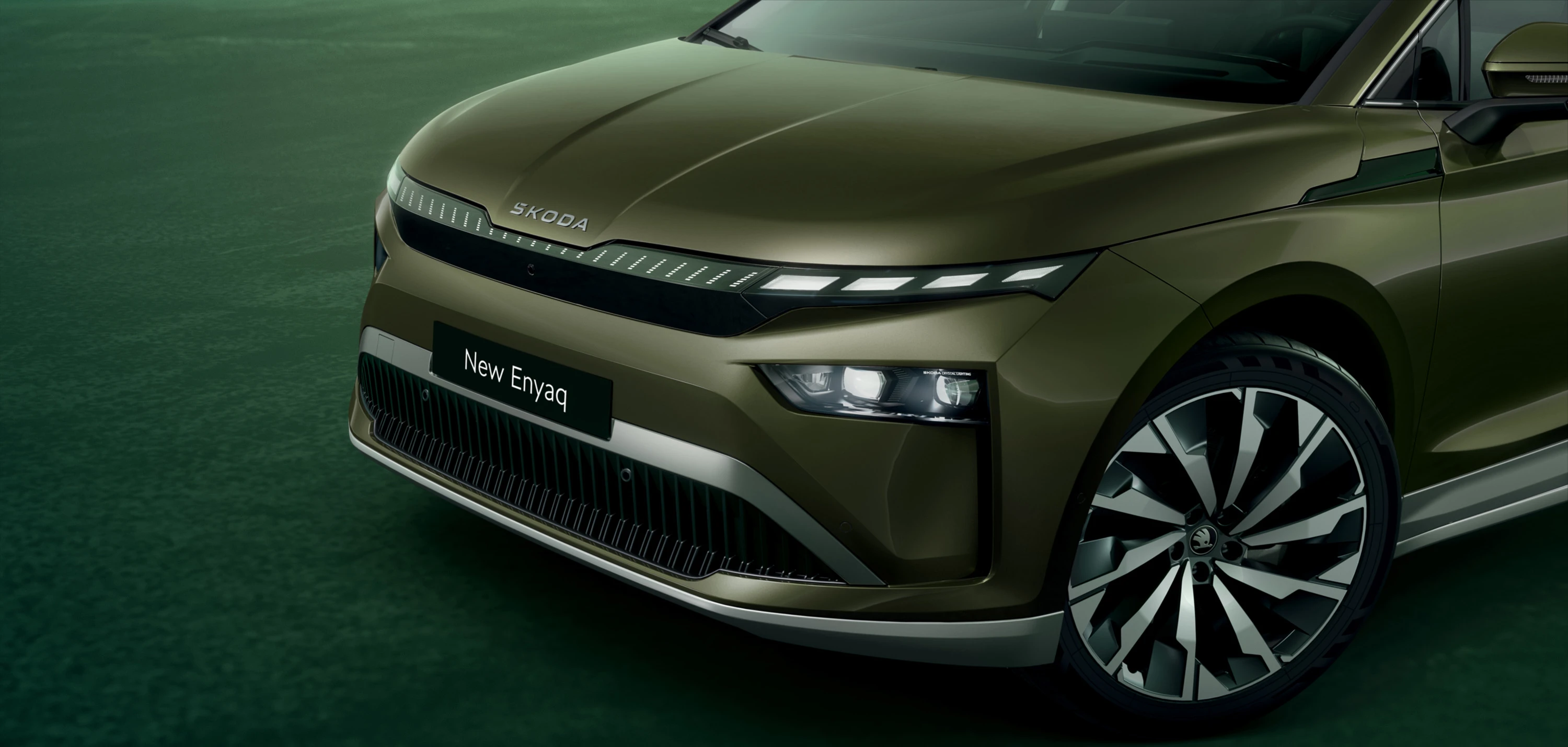 SKODA ENYAQ 60 taillights view