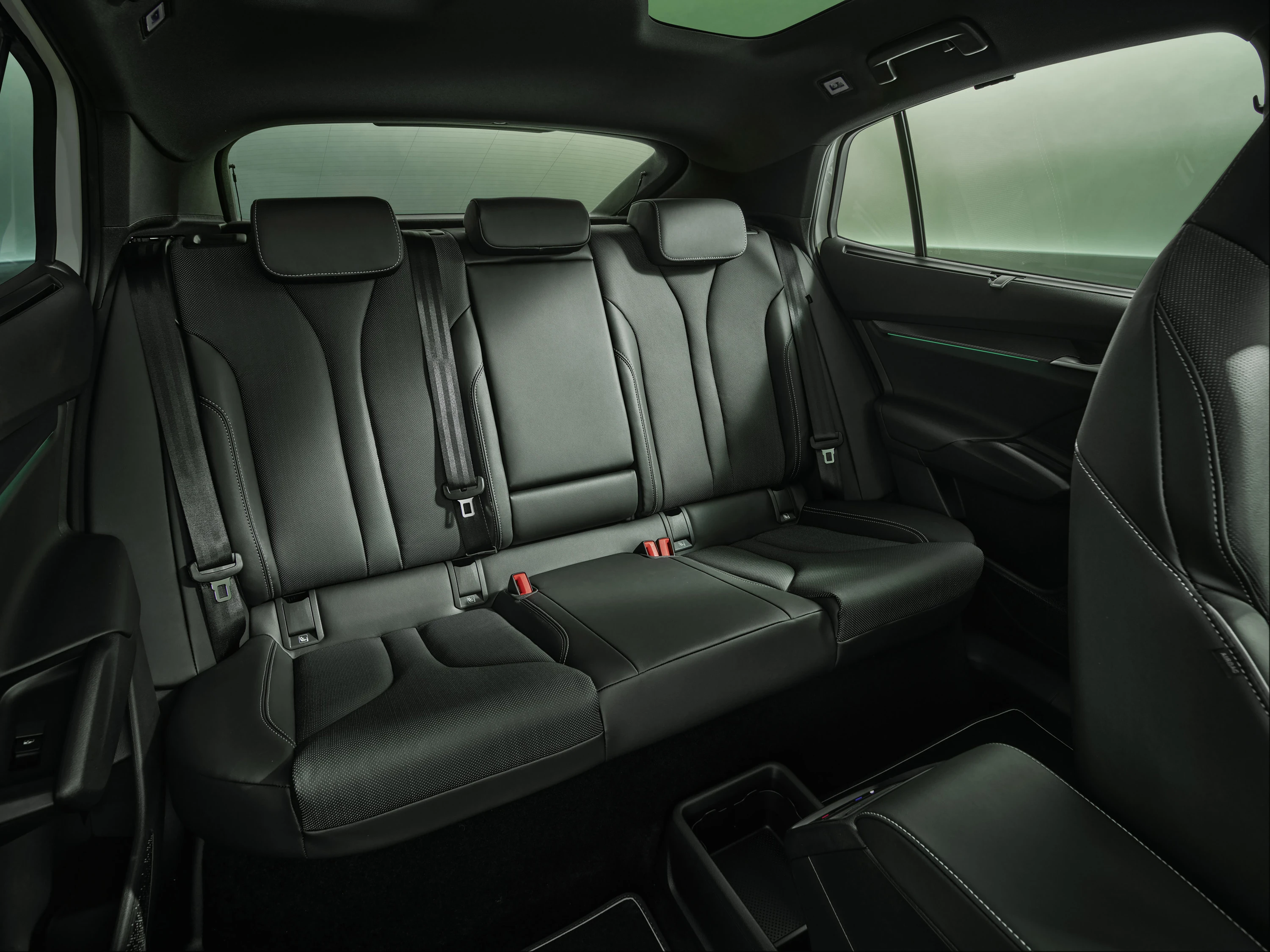 SKODA ENYAQ COUPÉ RS secondrowseats view