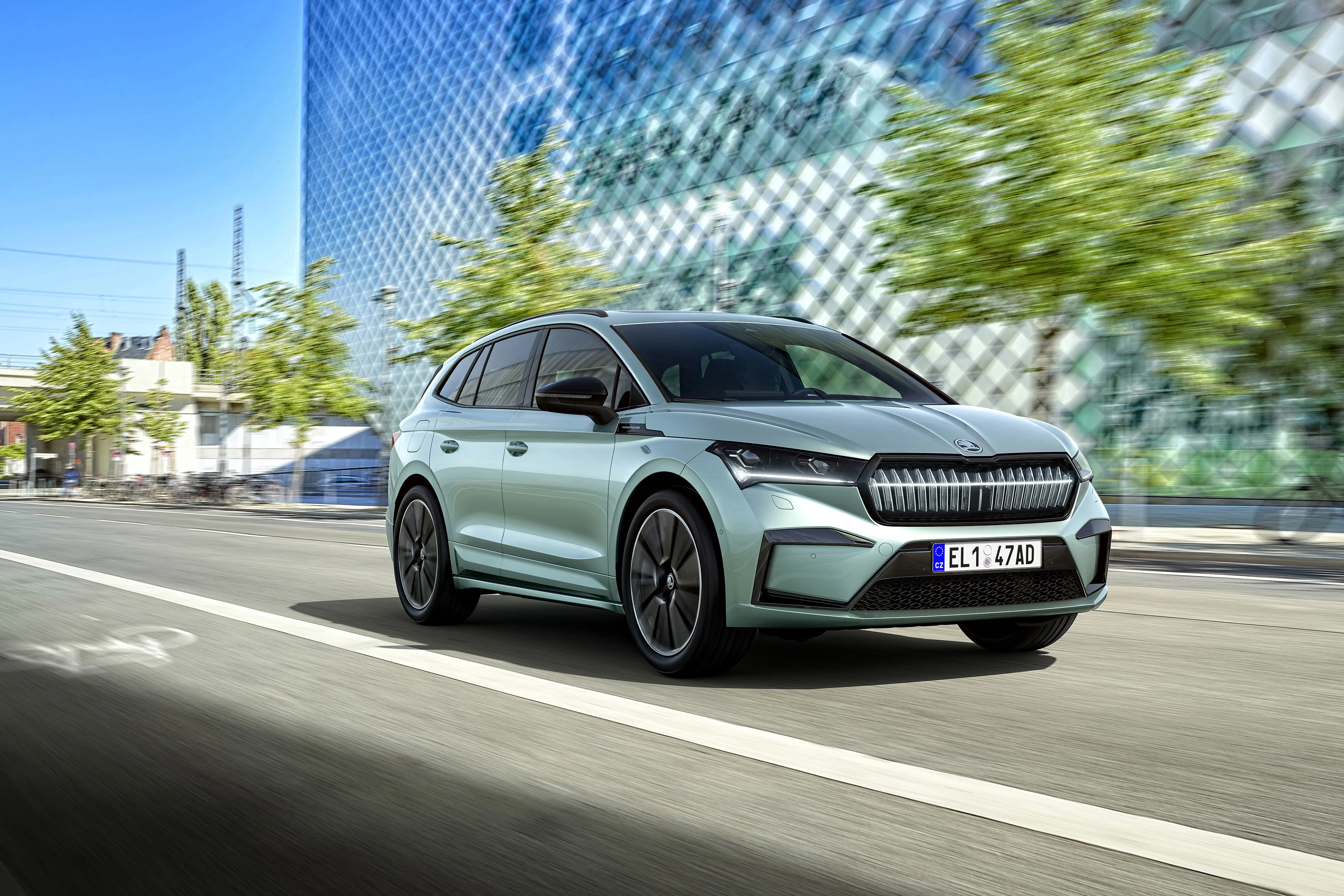SKODA Enyaq iV80 electric vehicle variant