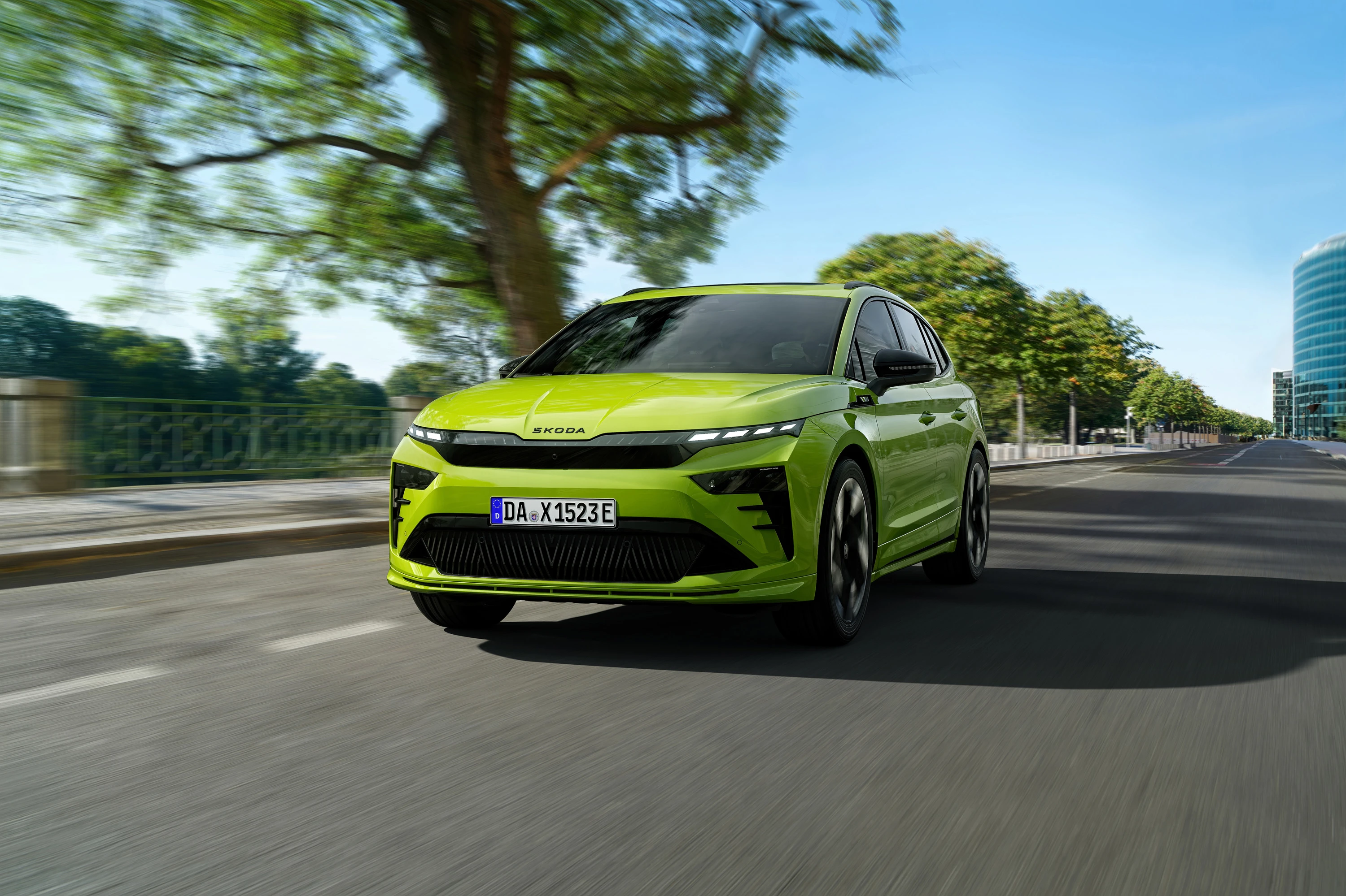 SKODA Enyaq RS electric vehicle