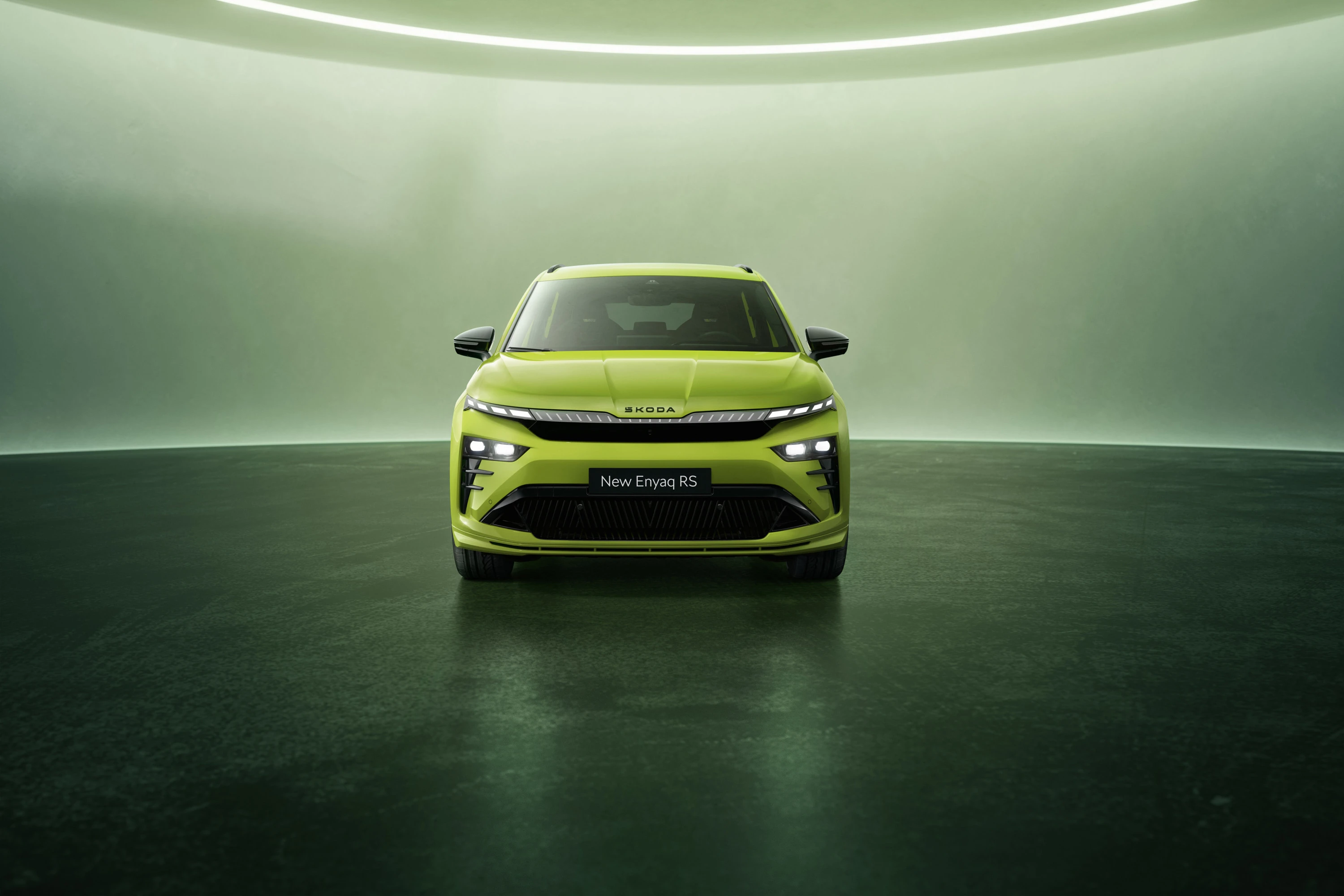 SKODA Enyaq RS exterior view