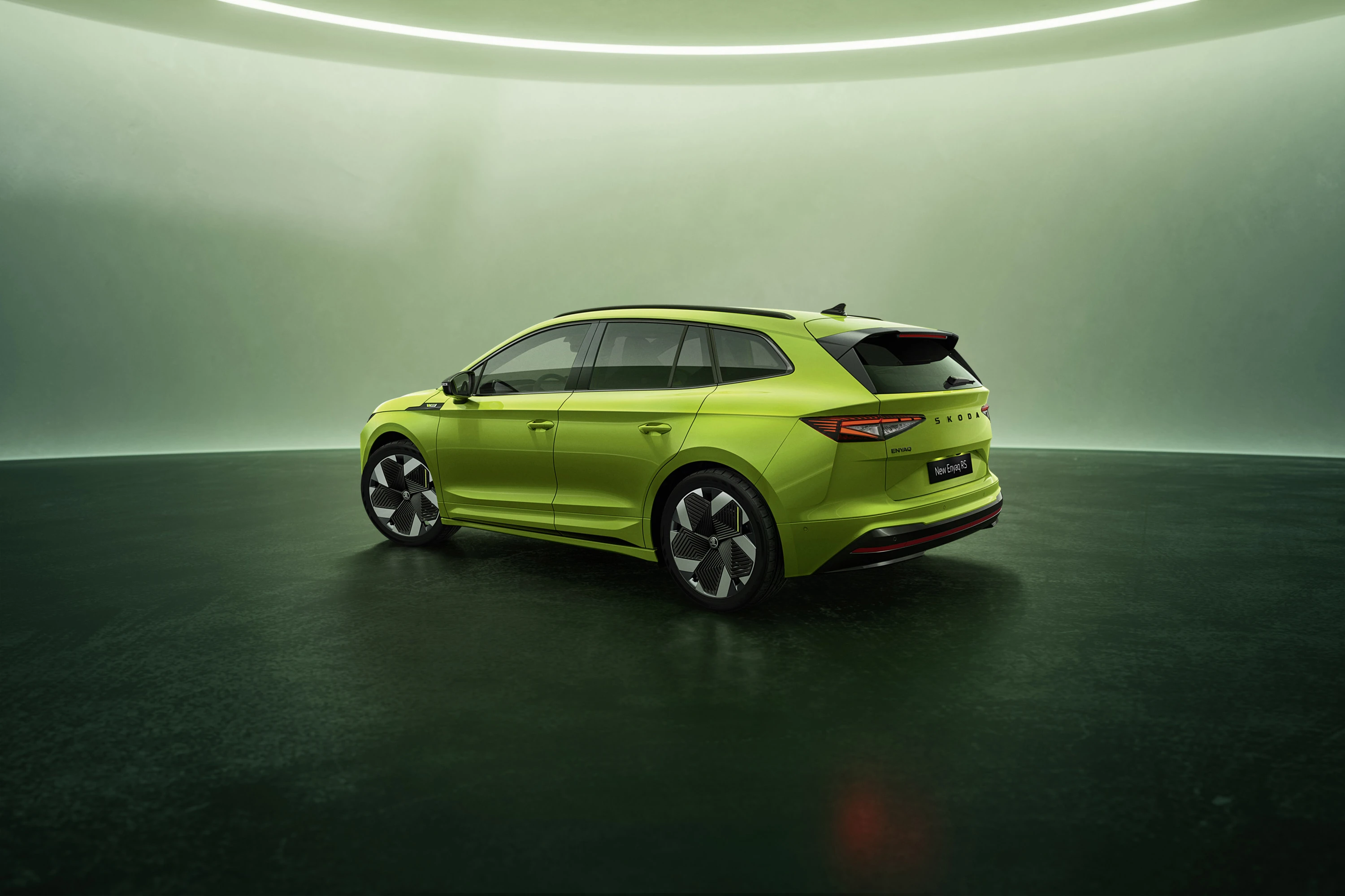 SKODA Enyaq RS exterior view
