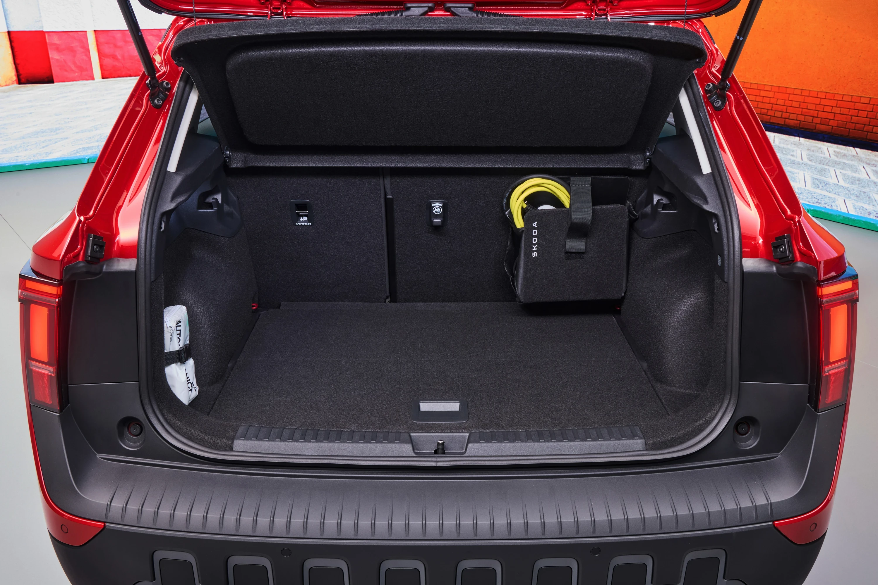 Skoda Epiq 35 trunk view