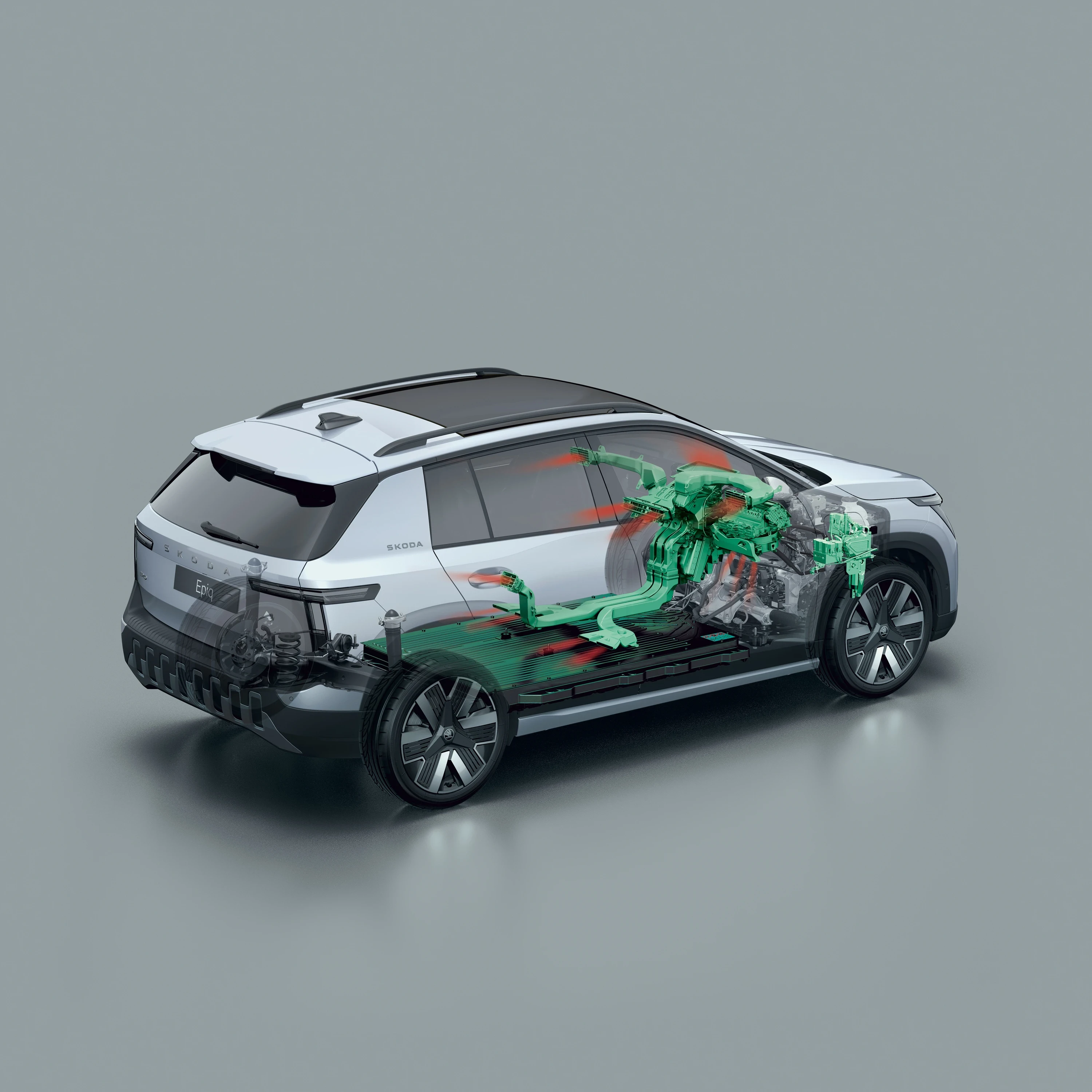 Skoda Epiq 35 technology view