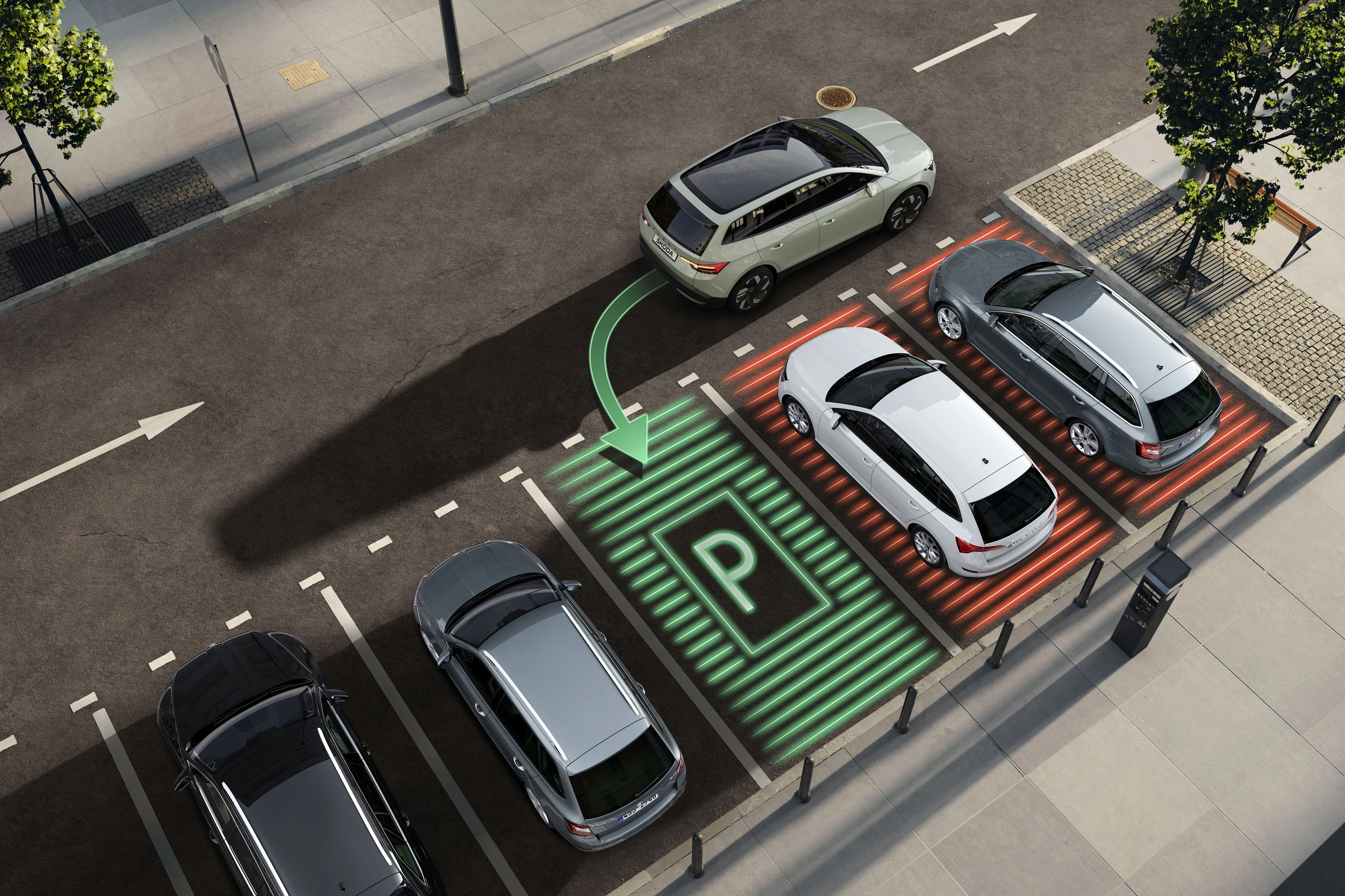 Skoda Epiq 35 technology view