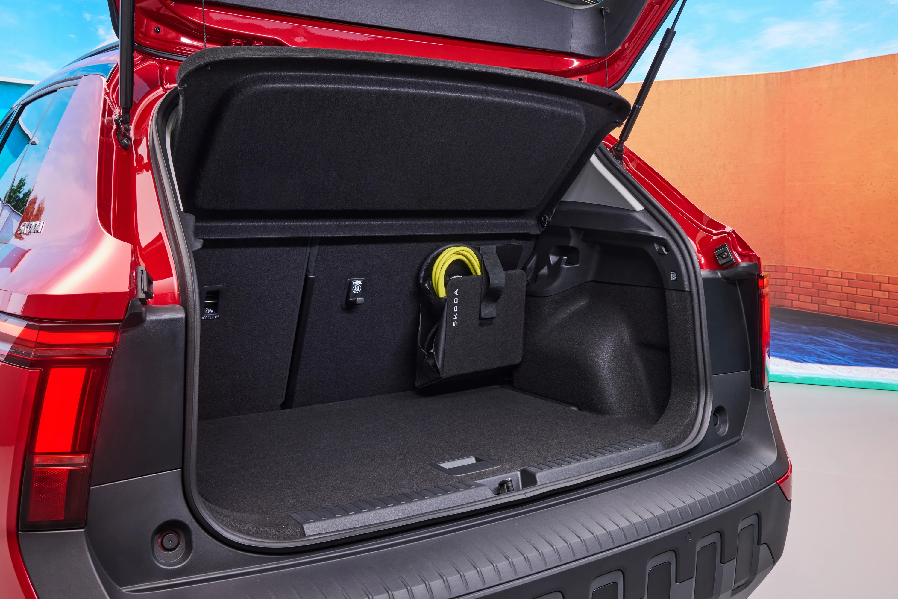 Skoda Epiq 35 trunk view