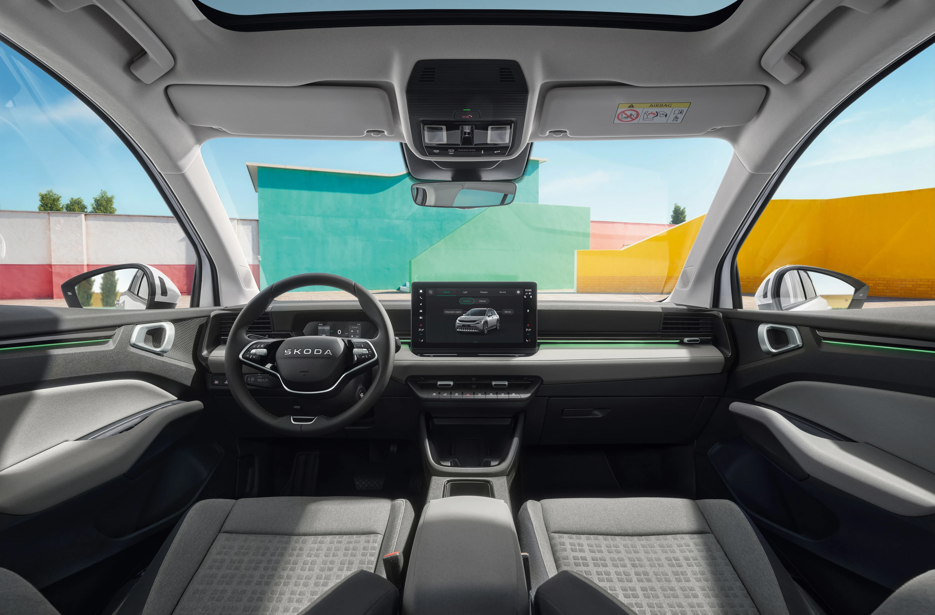 Skoda Epiq 35 interior view