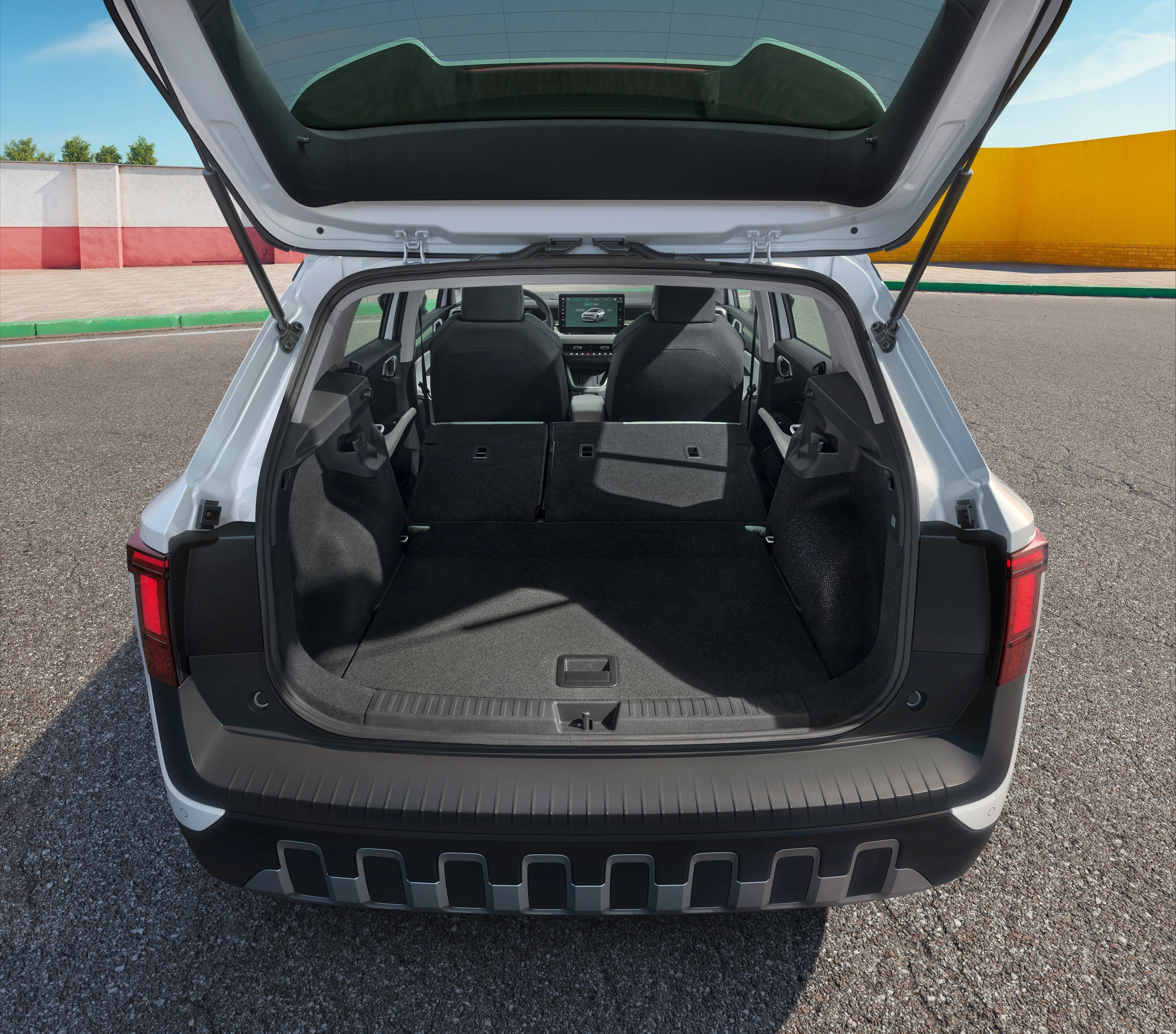 Skoda Epiq 35 trunk view