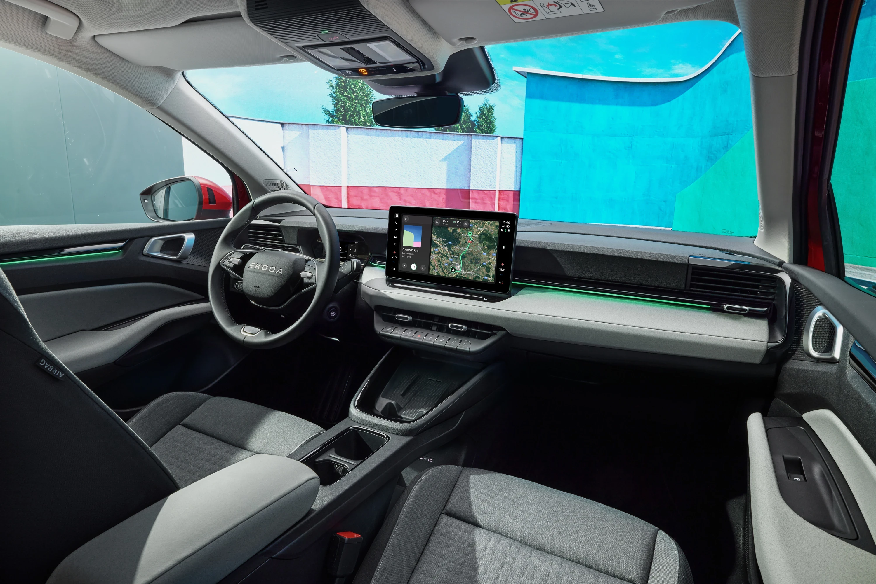 Skoda Epiq 40 interior view