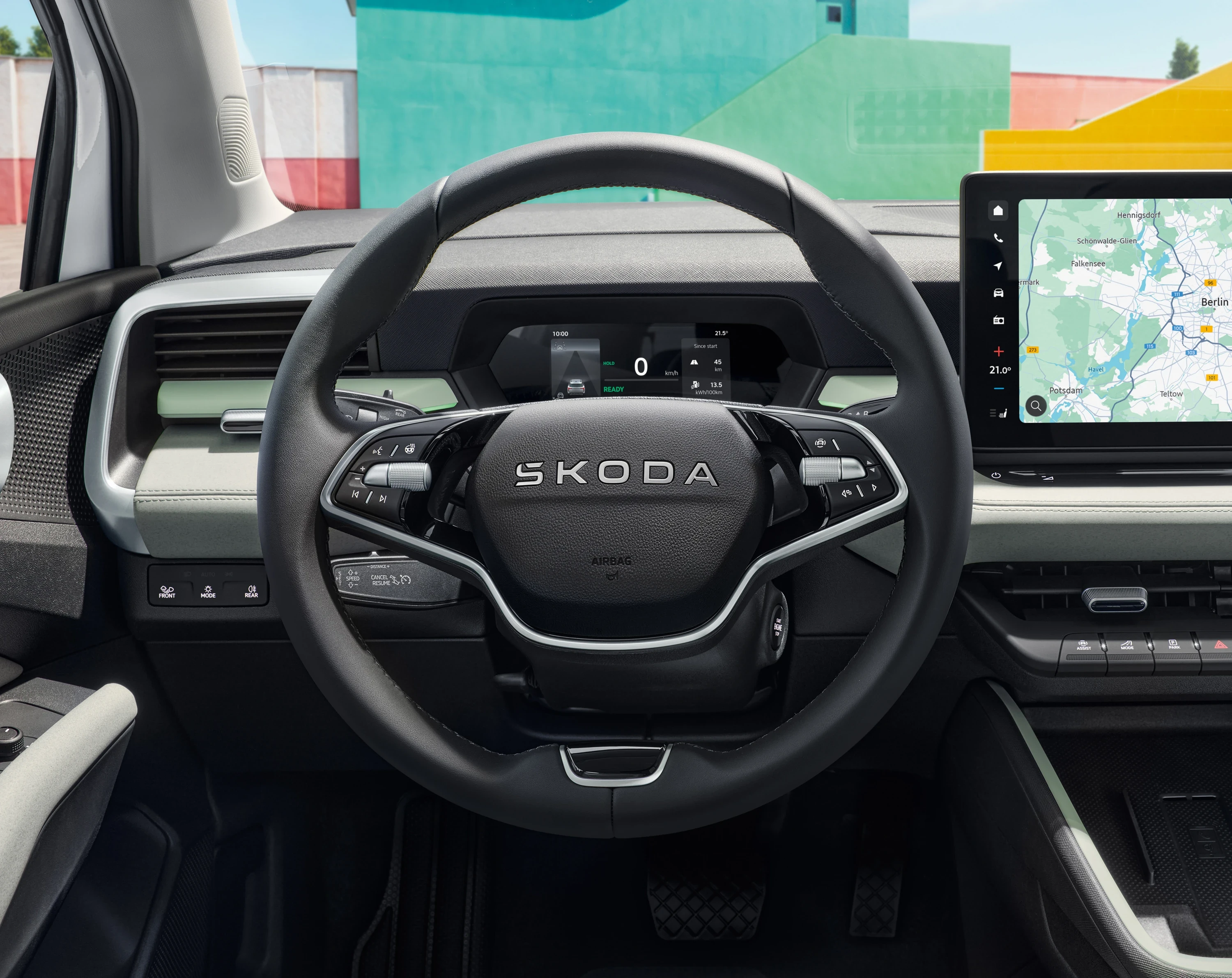 Skoda Epiq 40 screens view