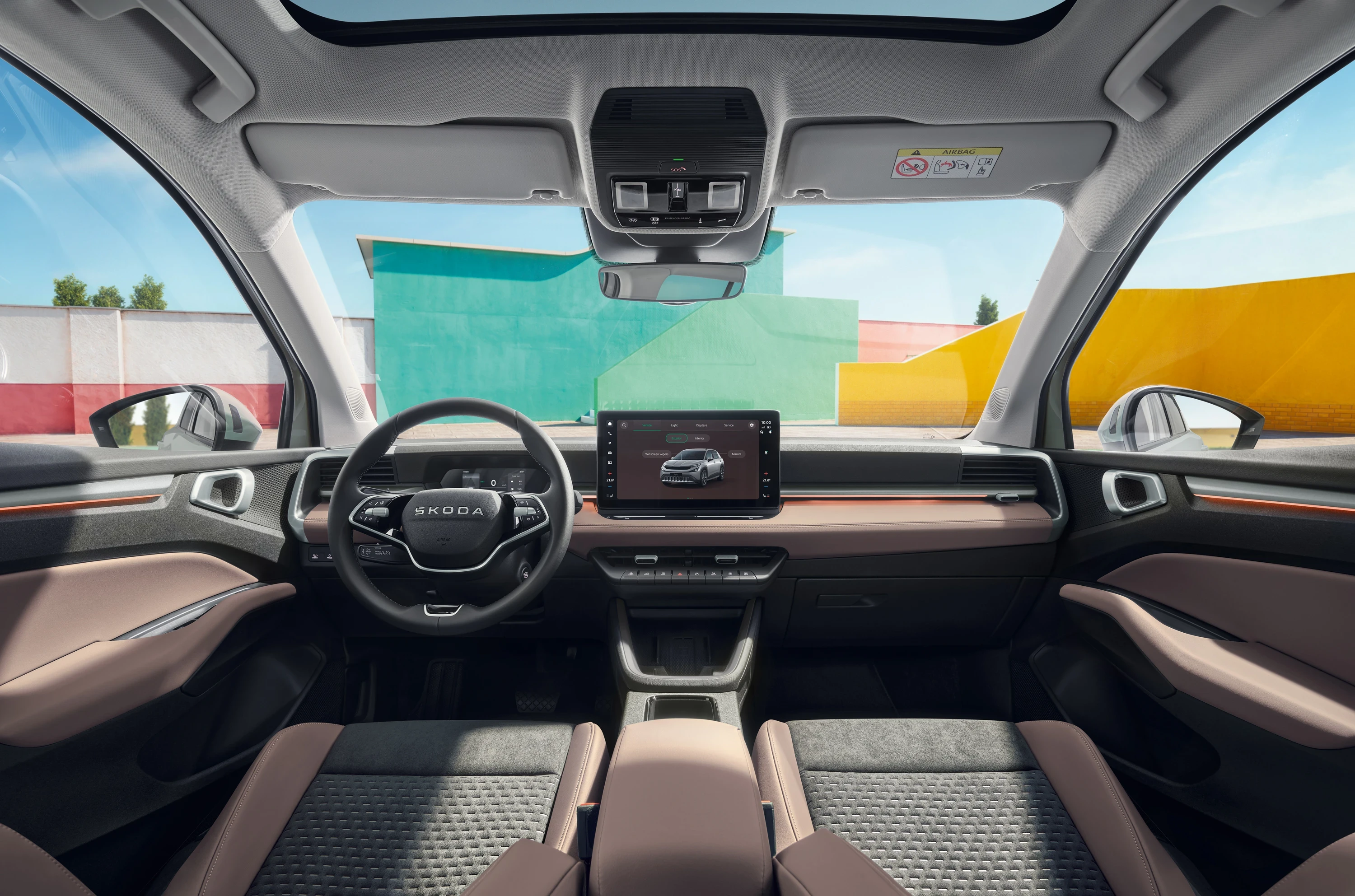 Skoda Epiq 40 interior view