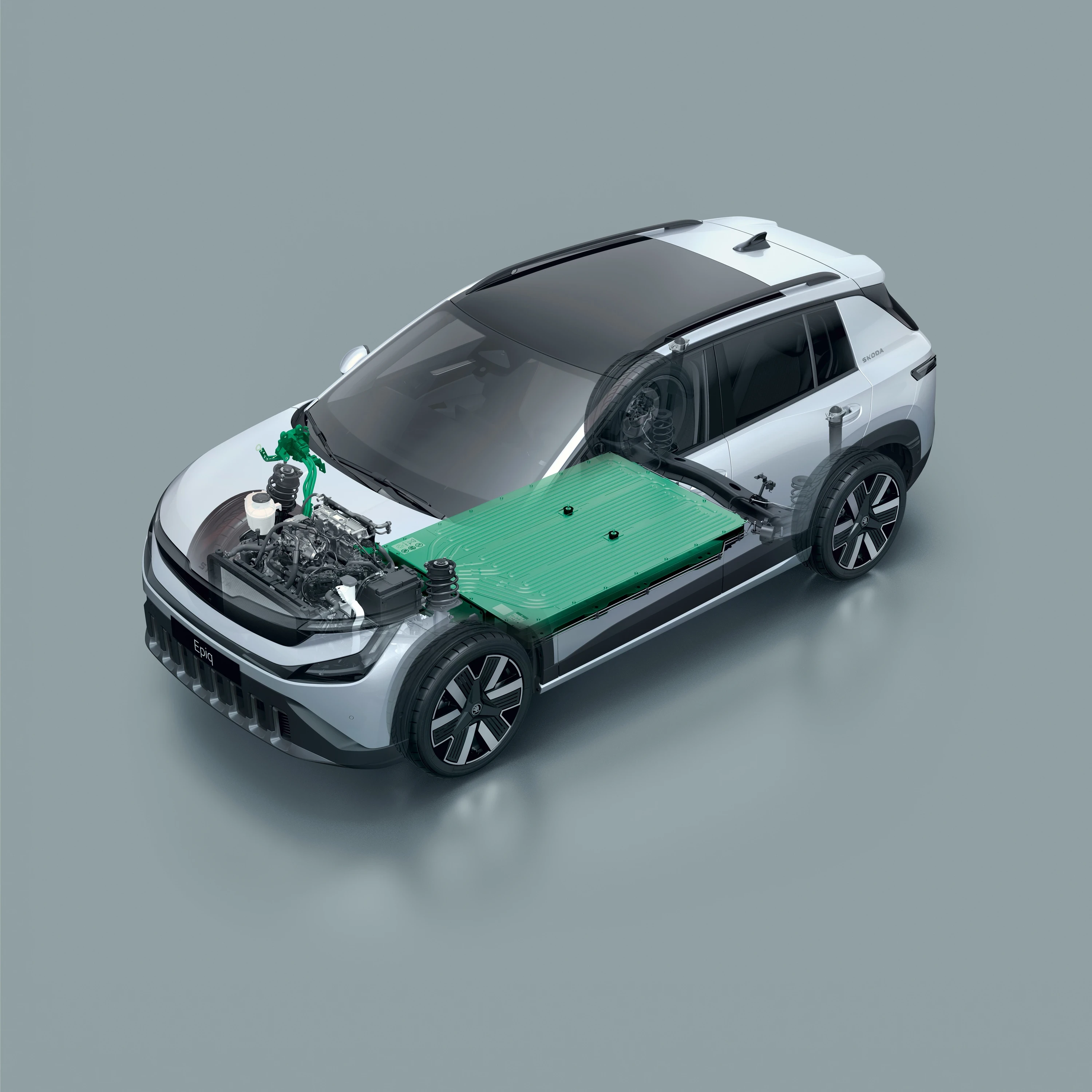 Skoda Epiq 55 chassis view