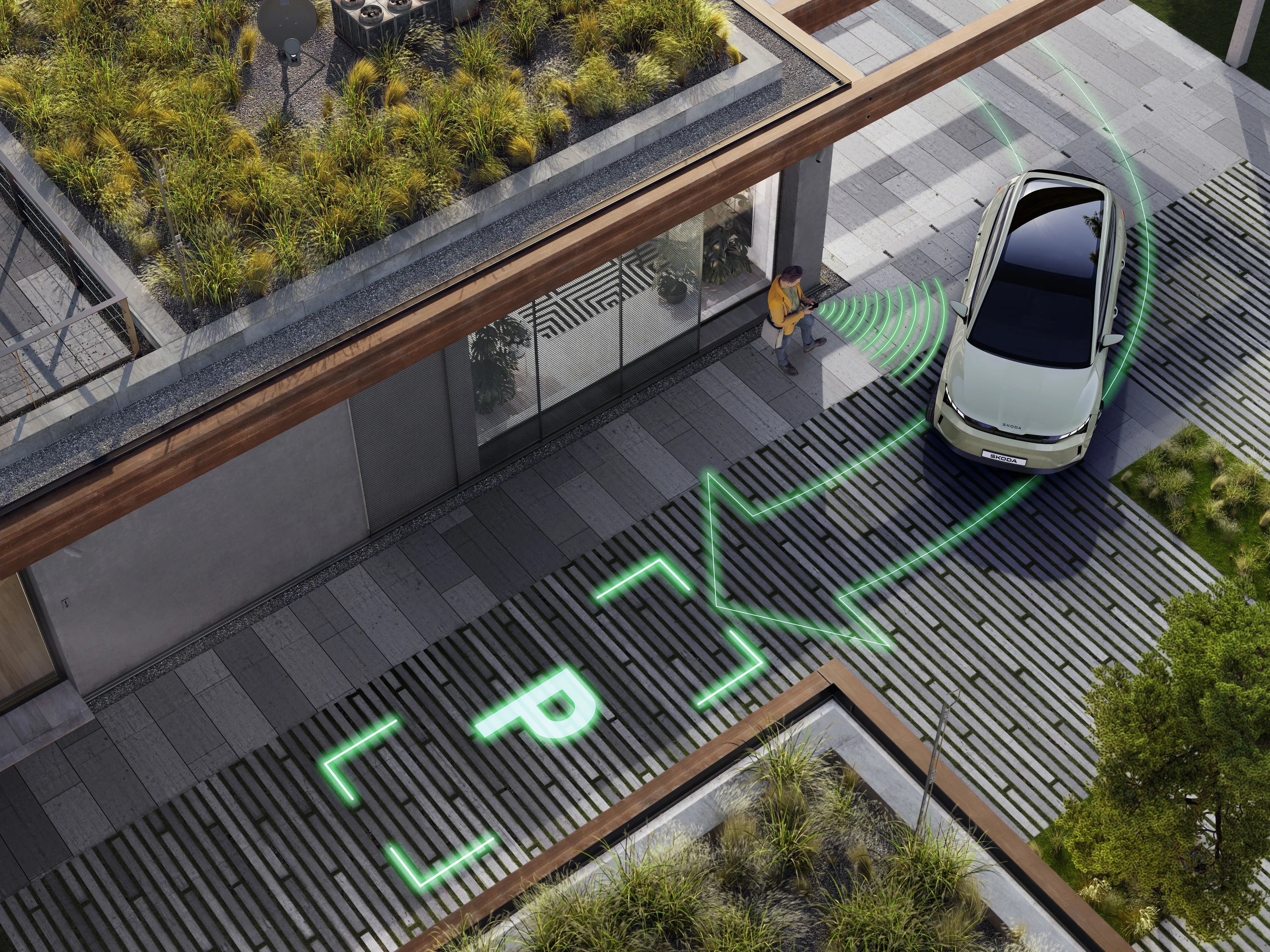 Skoda Epiq 55 technology view
