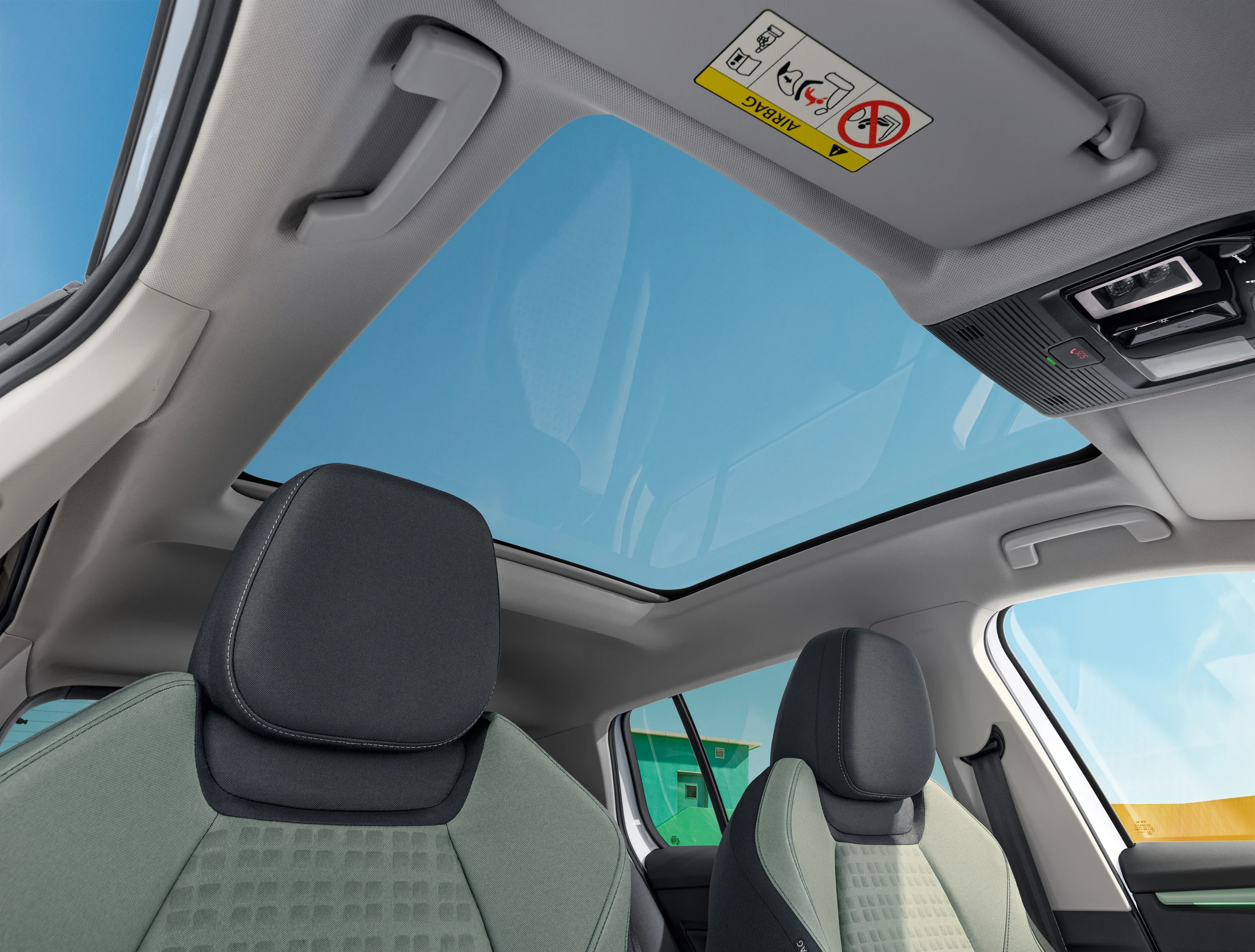 Skoda Epiq 55 roof view