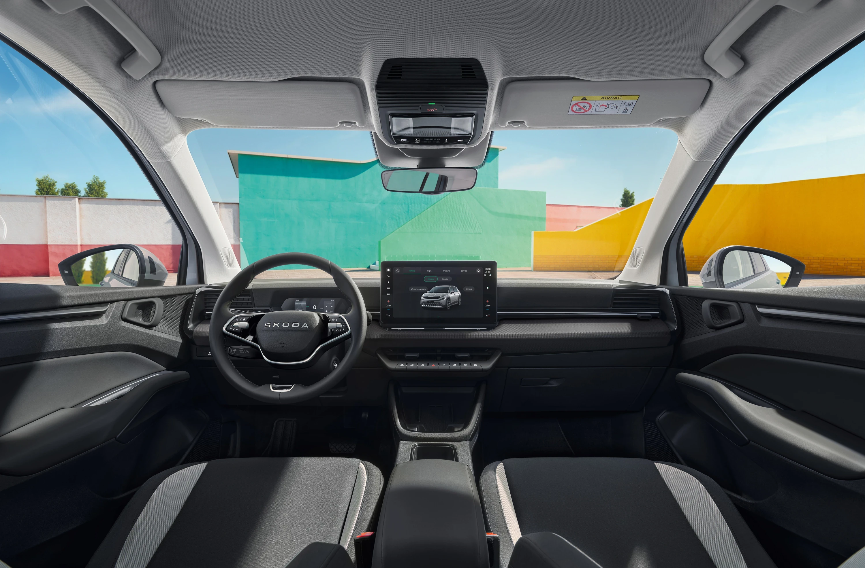 Skoda Epiq 55 interior view