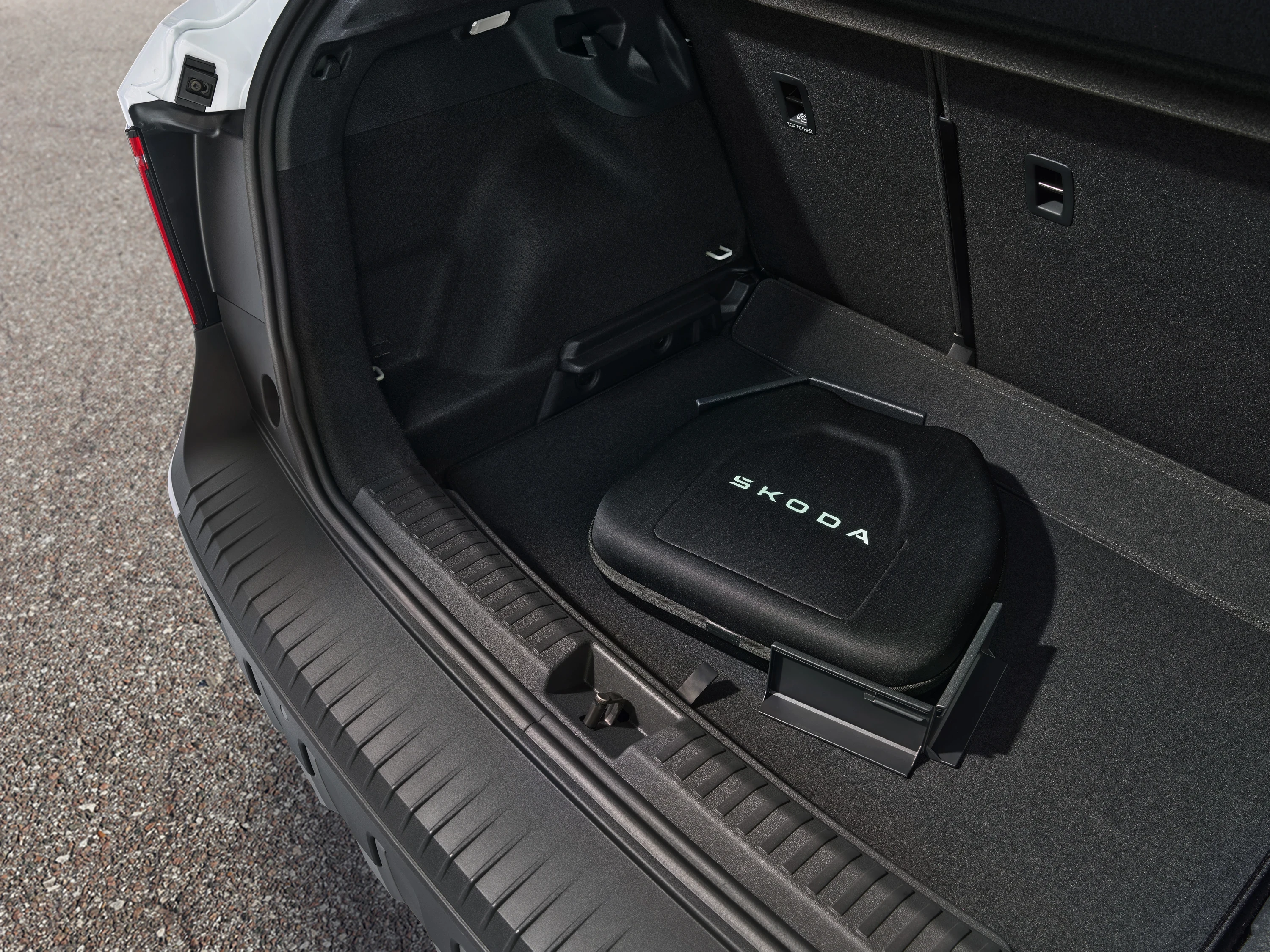 Skoda Epiq 55 trunk view