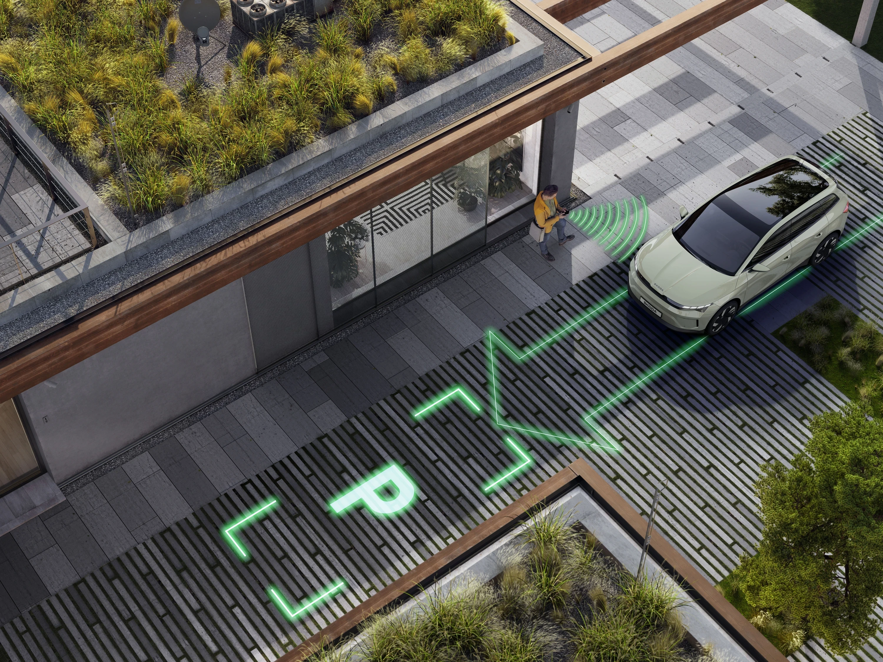 Skoda Epiq 55 technology view