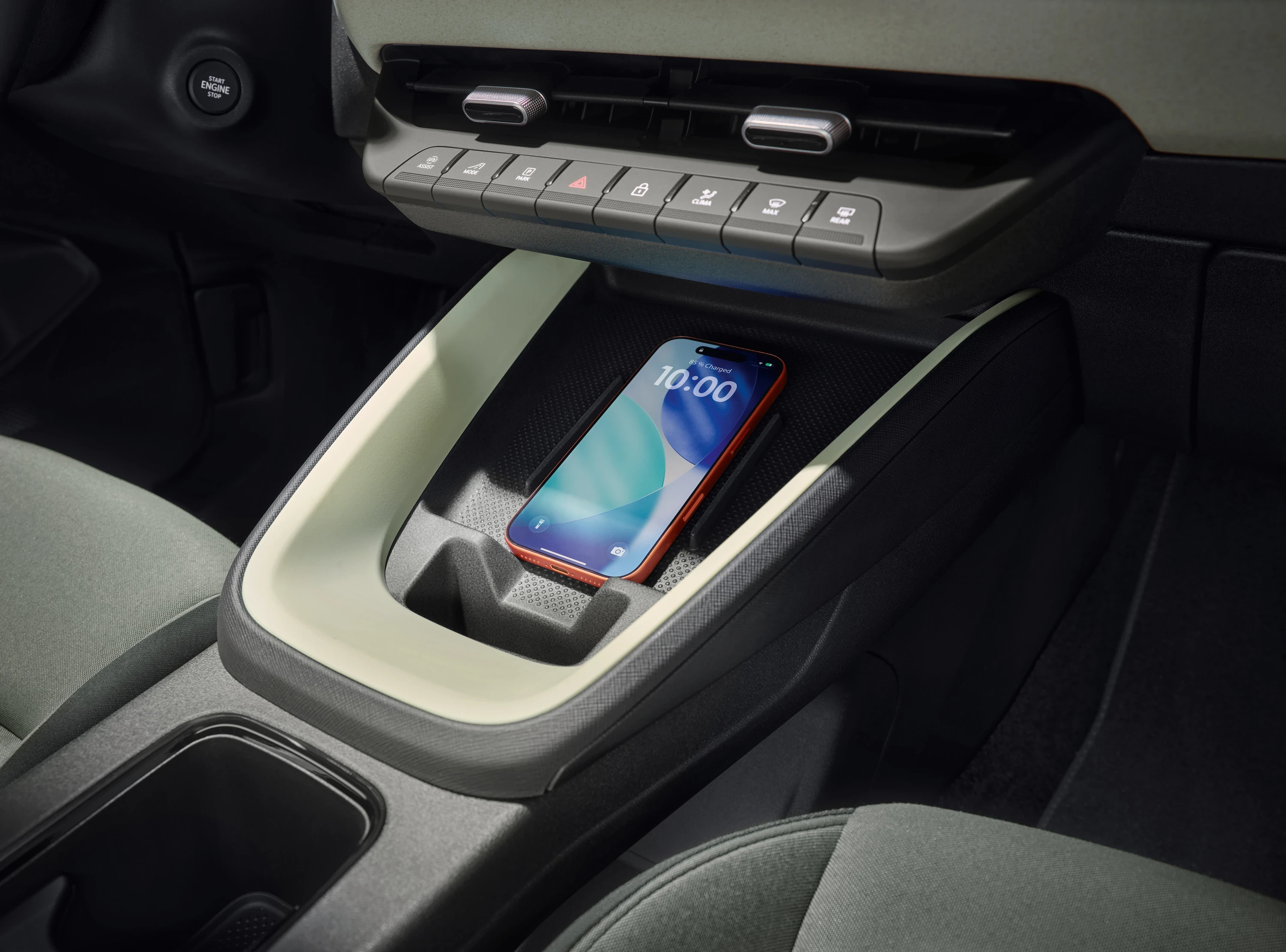 Skoda Epiq 55 interiorstorage view