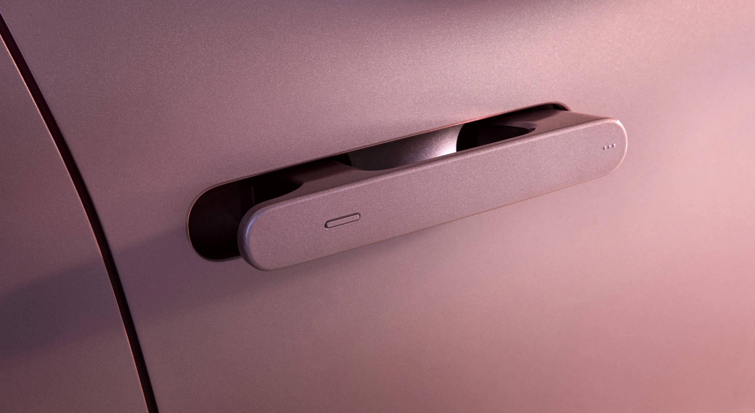 Skoda Peaq 60 doorhandle view