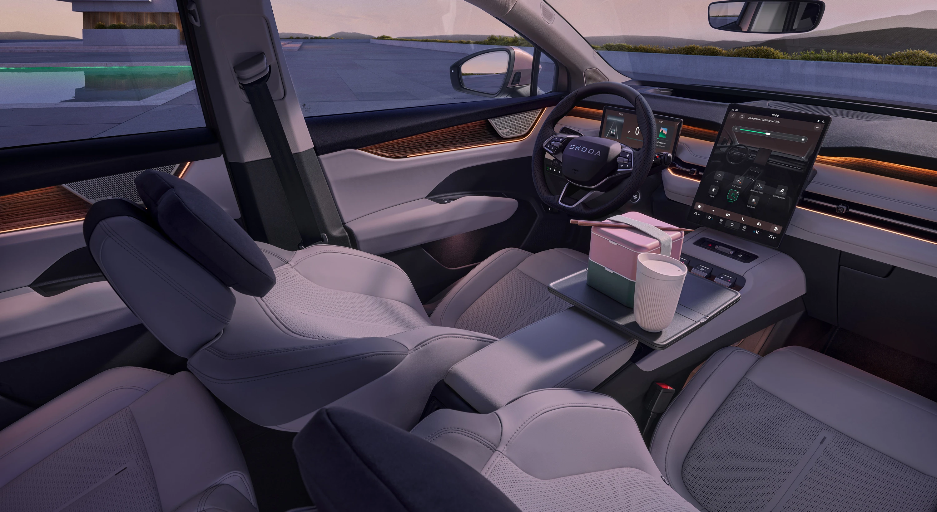 Skoda Peaq 90 interior view