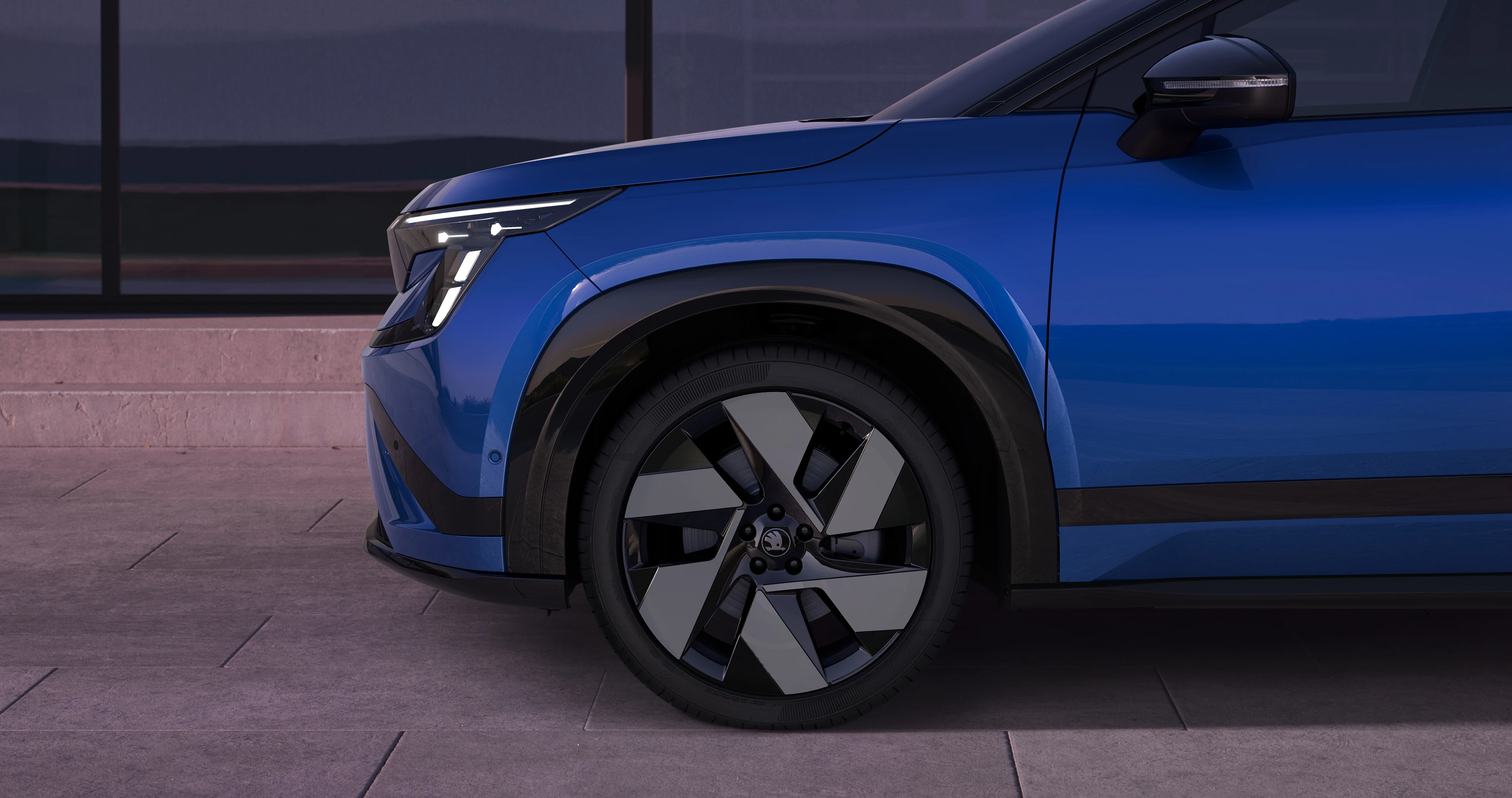 Skoda Peaq 90x wheels view