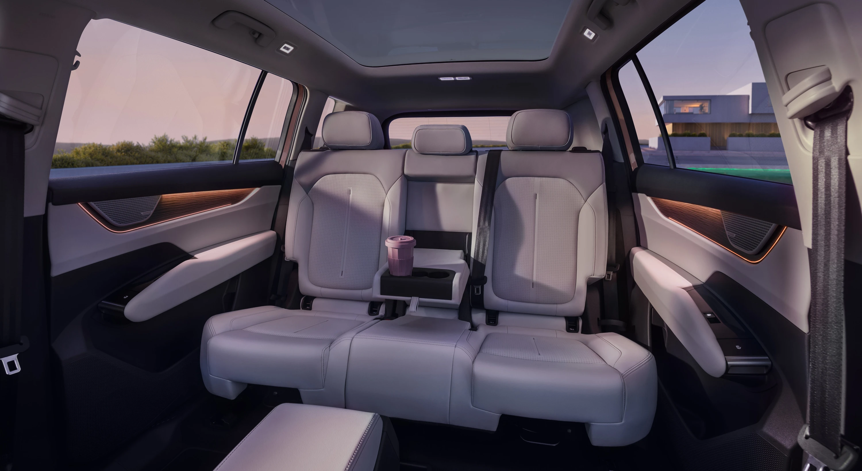 Skoda Peaq 90x secondrowseats view