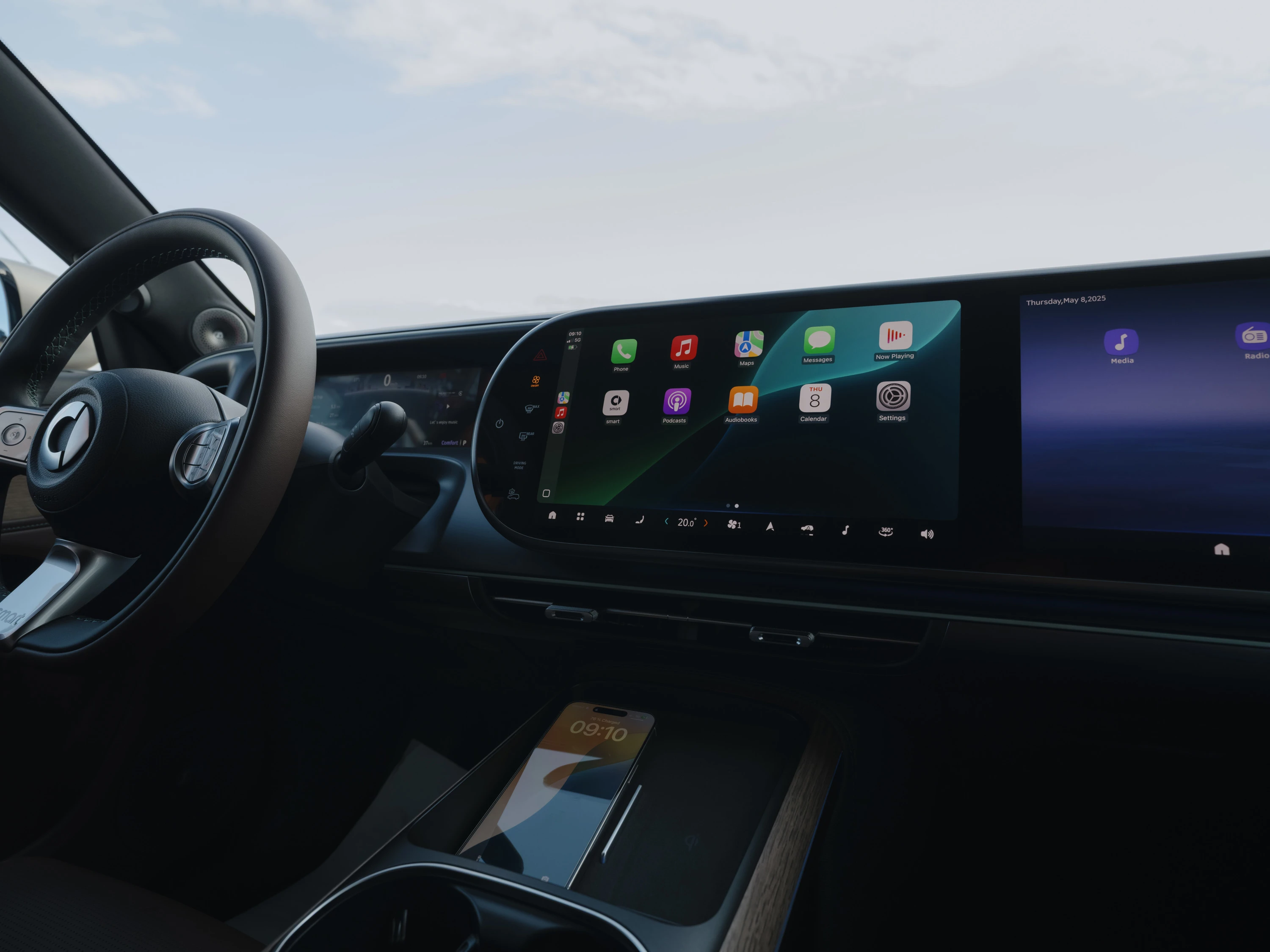 Smart #5 Pulse screens view
