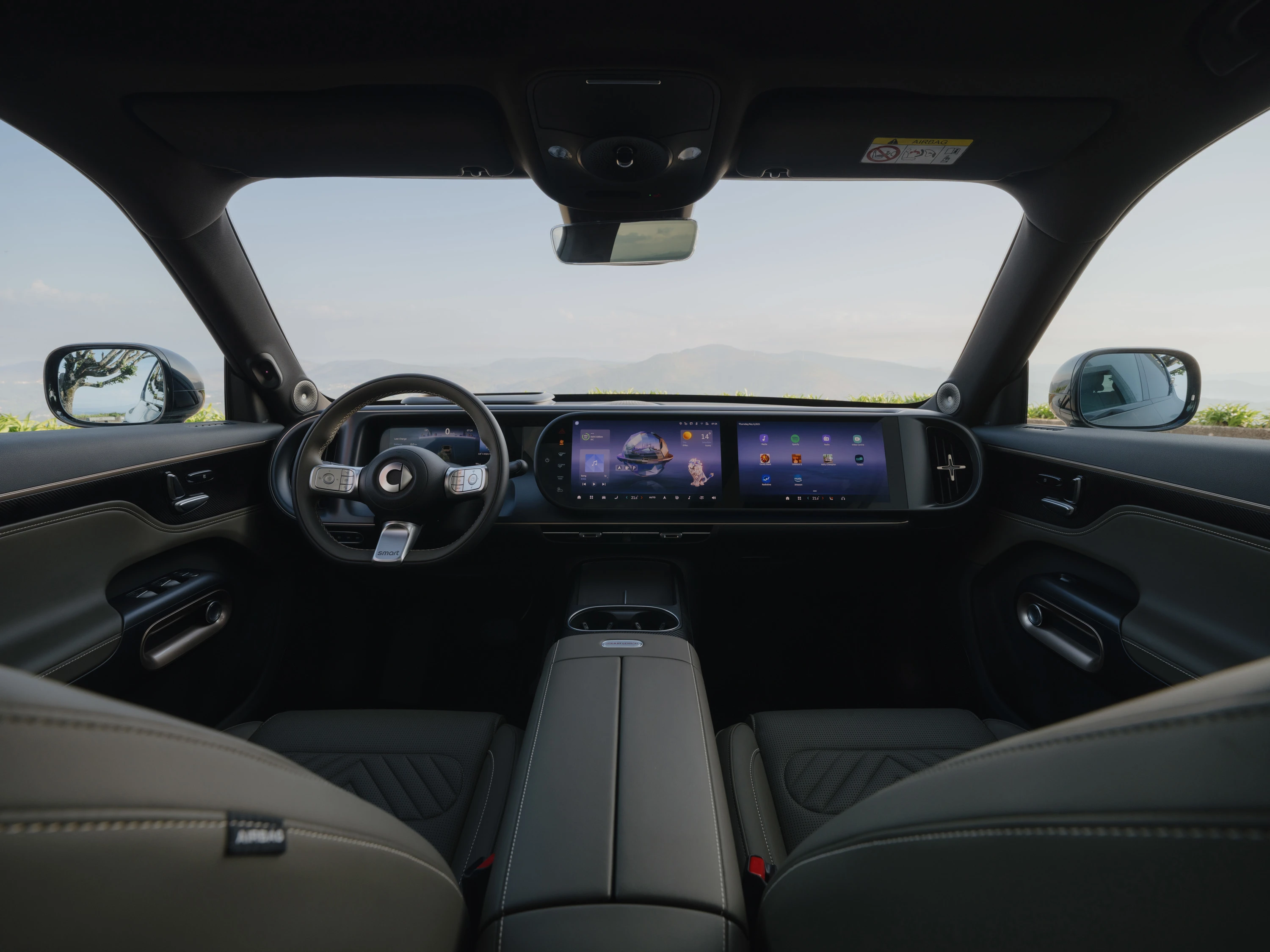 Smart #5 Summit Edition interior view