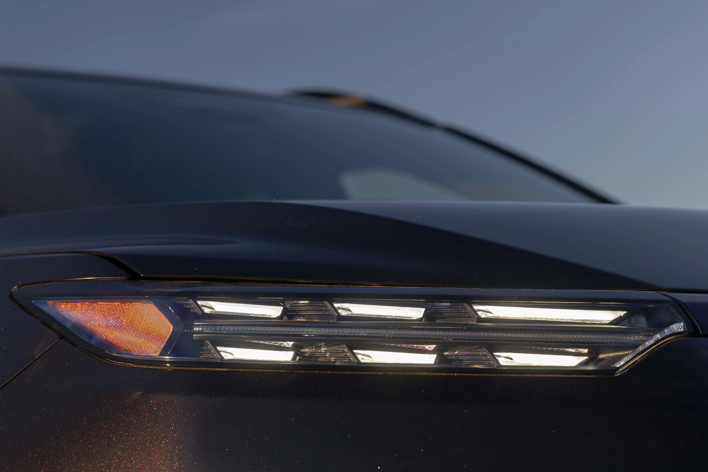 Subaru Getaway AWD 95.8 kWh headlights view
