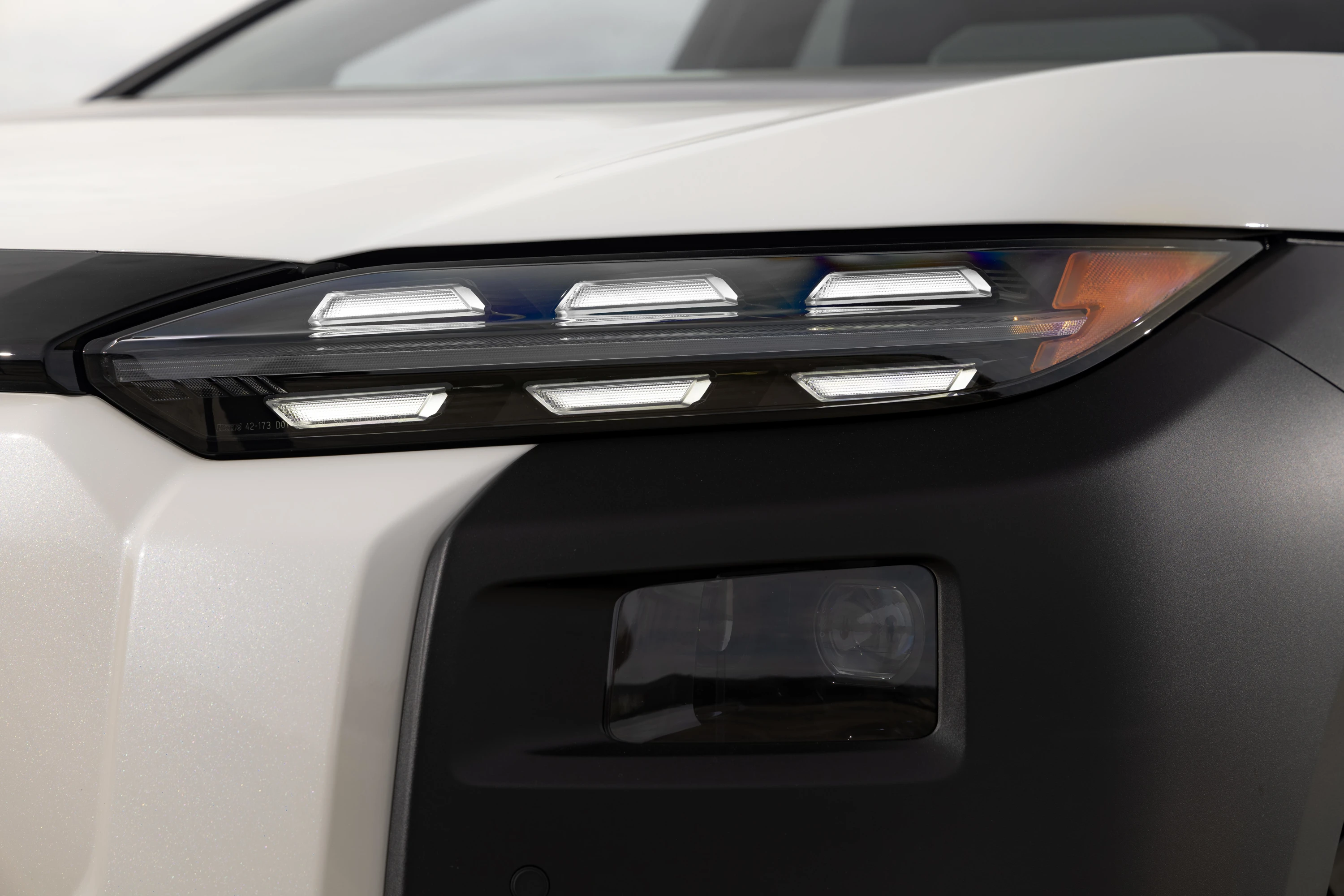Subaru E-Outback AWD headlights view