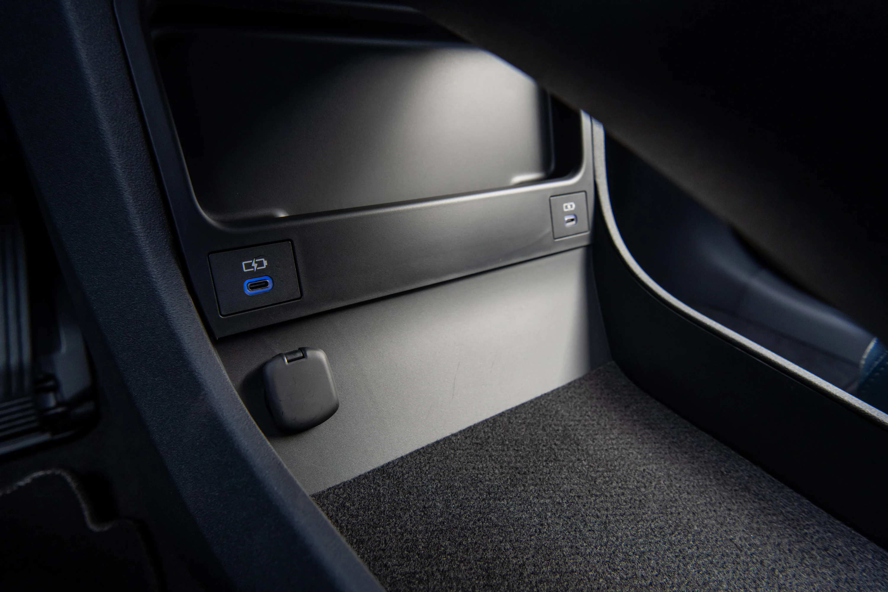 Subaru Solterra AWD interior view