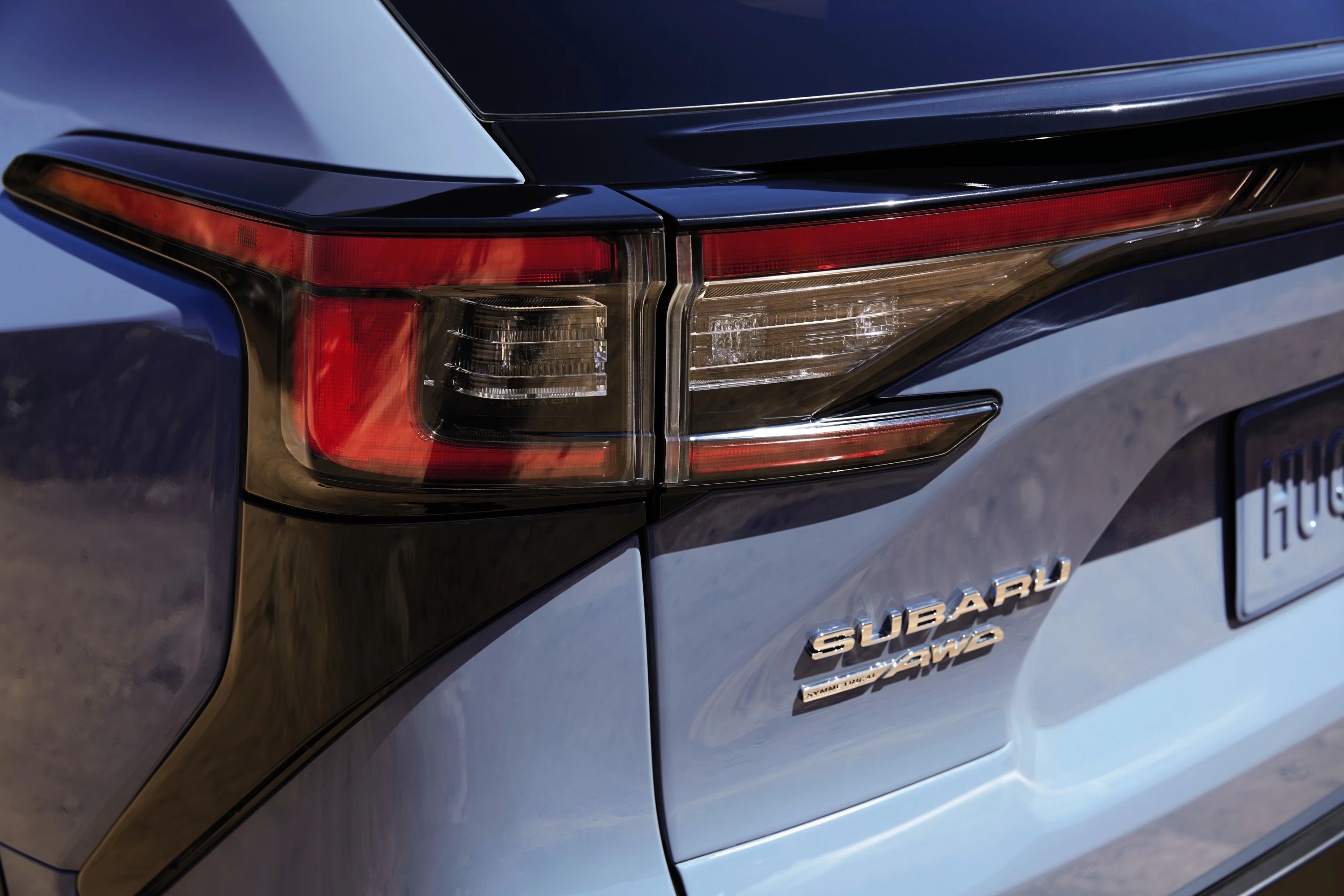 Subaru Solterra AWD rearlights view