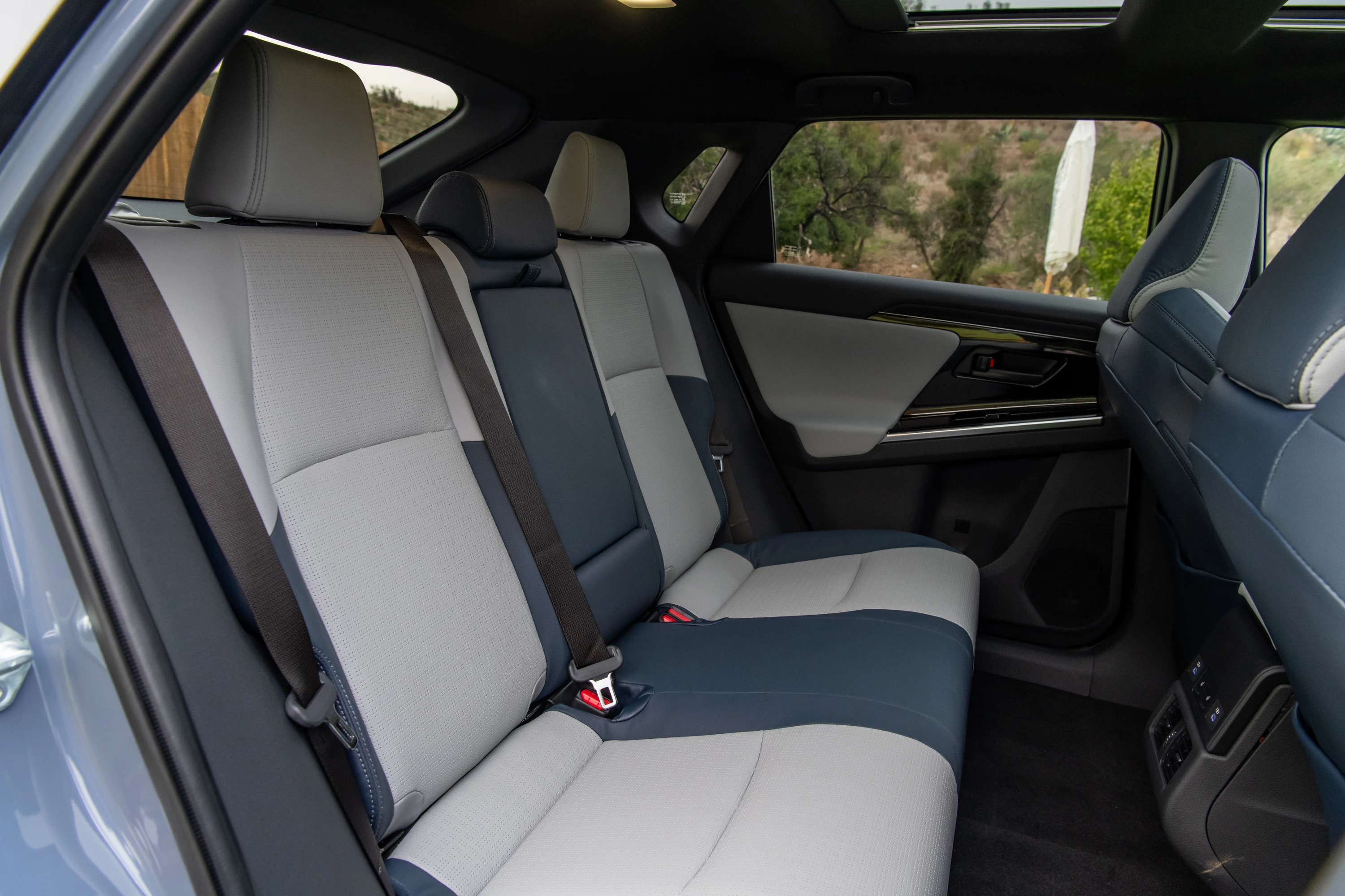 Subaru Solterra AWD secondrowseats view