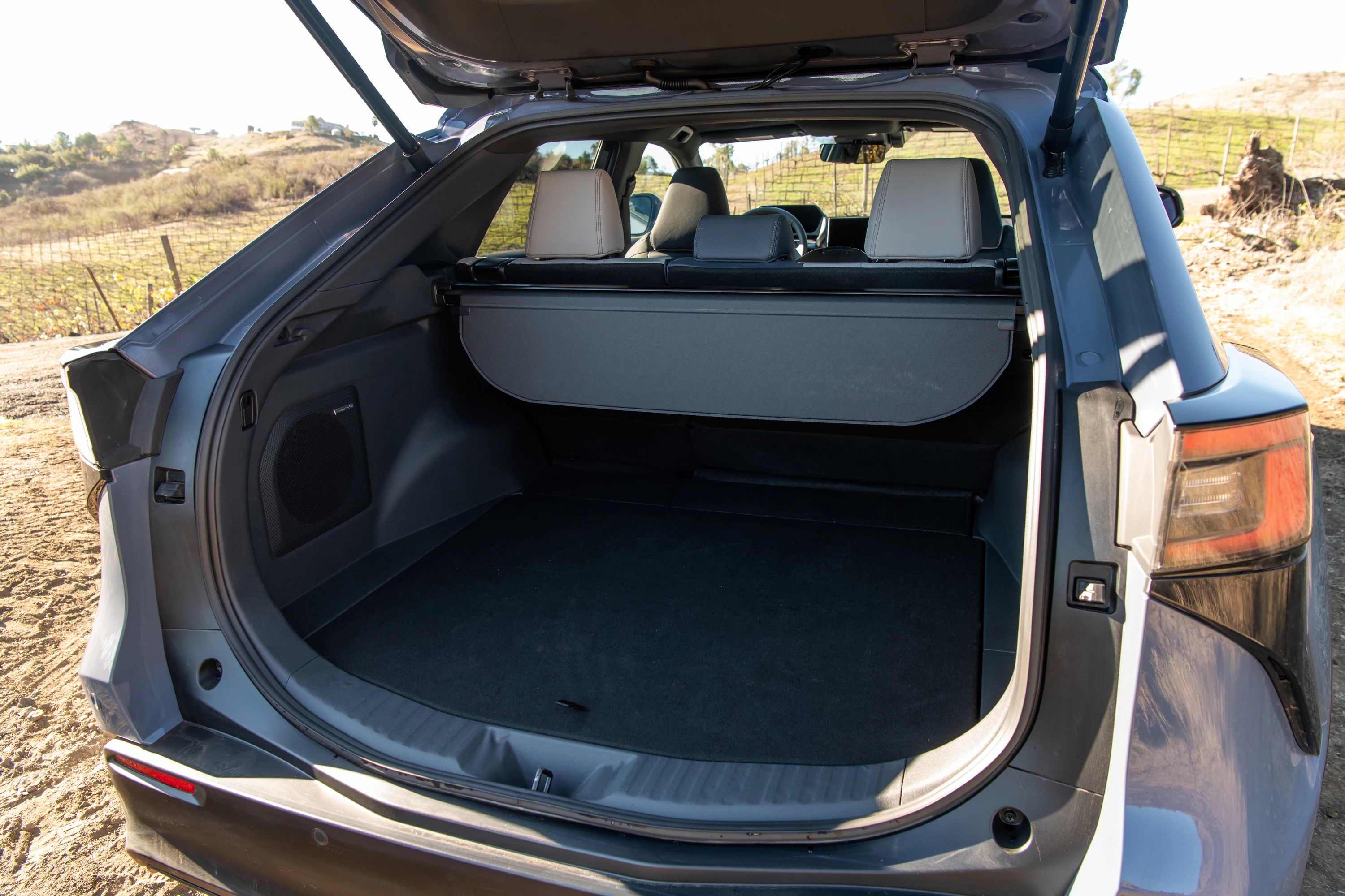 Subaru Solterra AWD trunk view