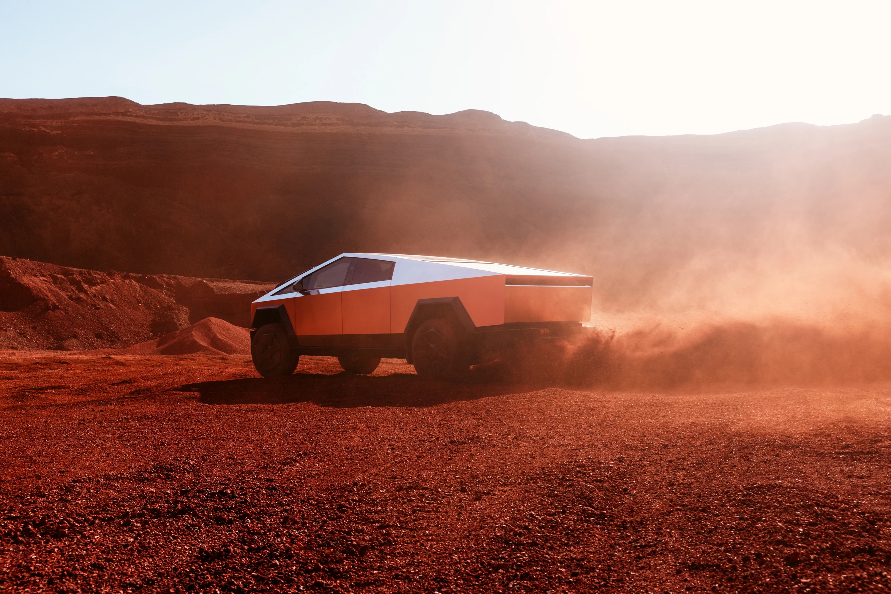 Tesla Cybertruck AWD exterior view