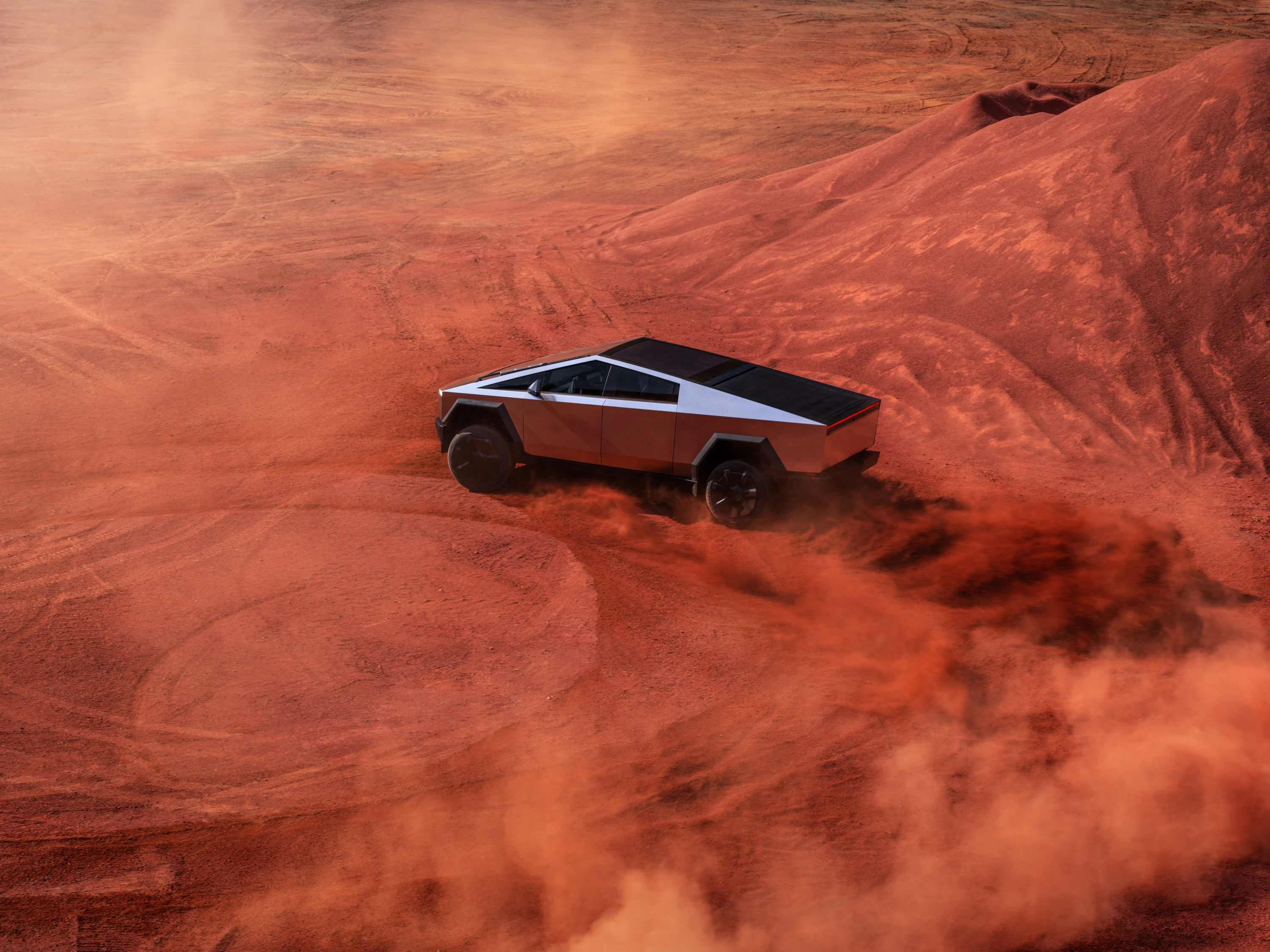Tesla Cybertruck AWD exterior view