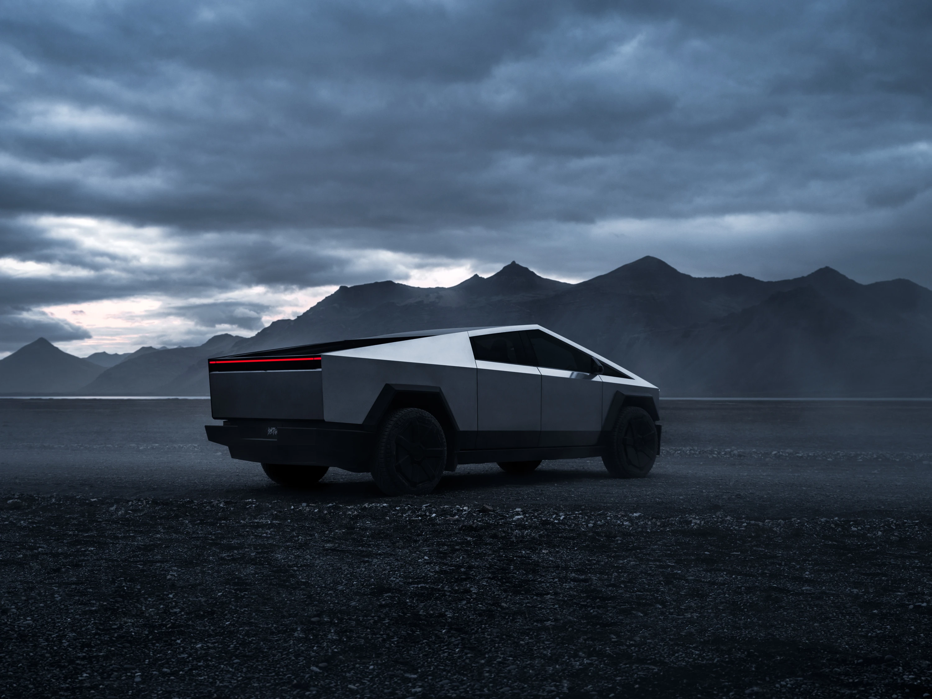 Tesla Cybertruck Cyberbeast exterior view