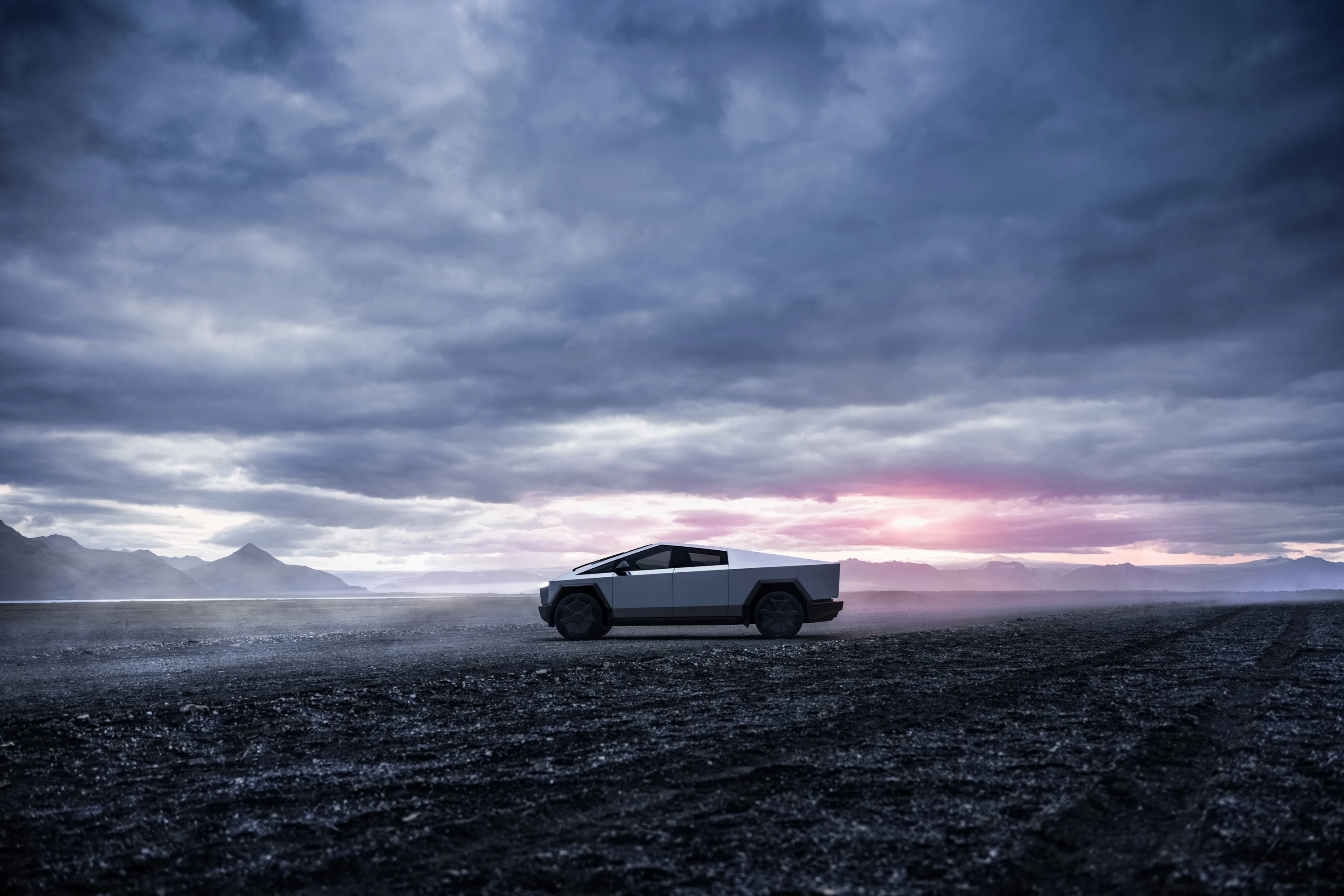 Tesla Cybertruck Cyberbeast exterior view