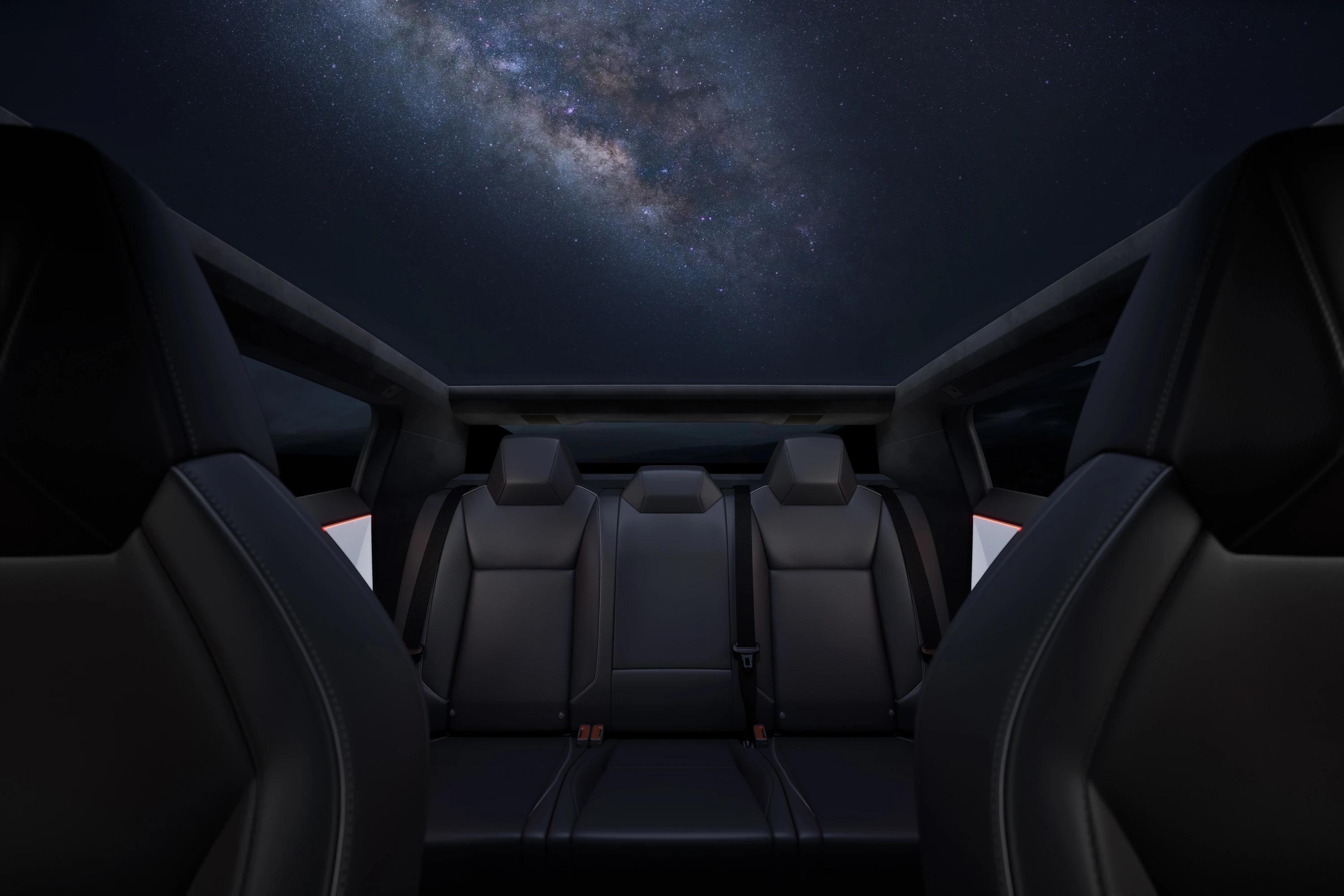 Tesla Cybertruck Cyberbeast roof view